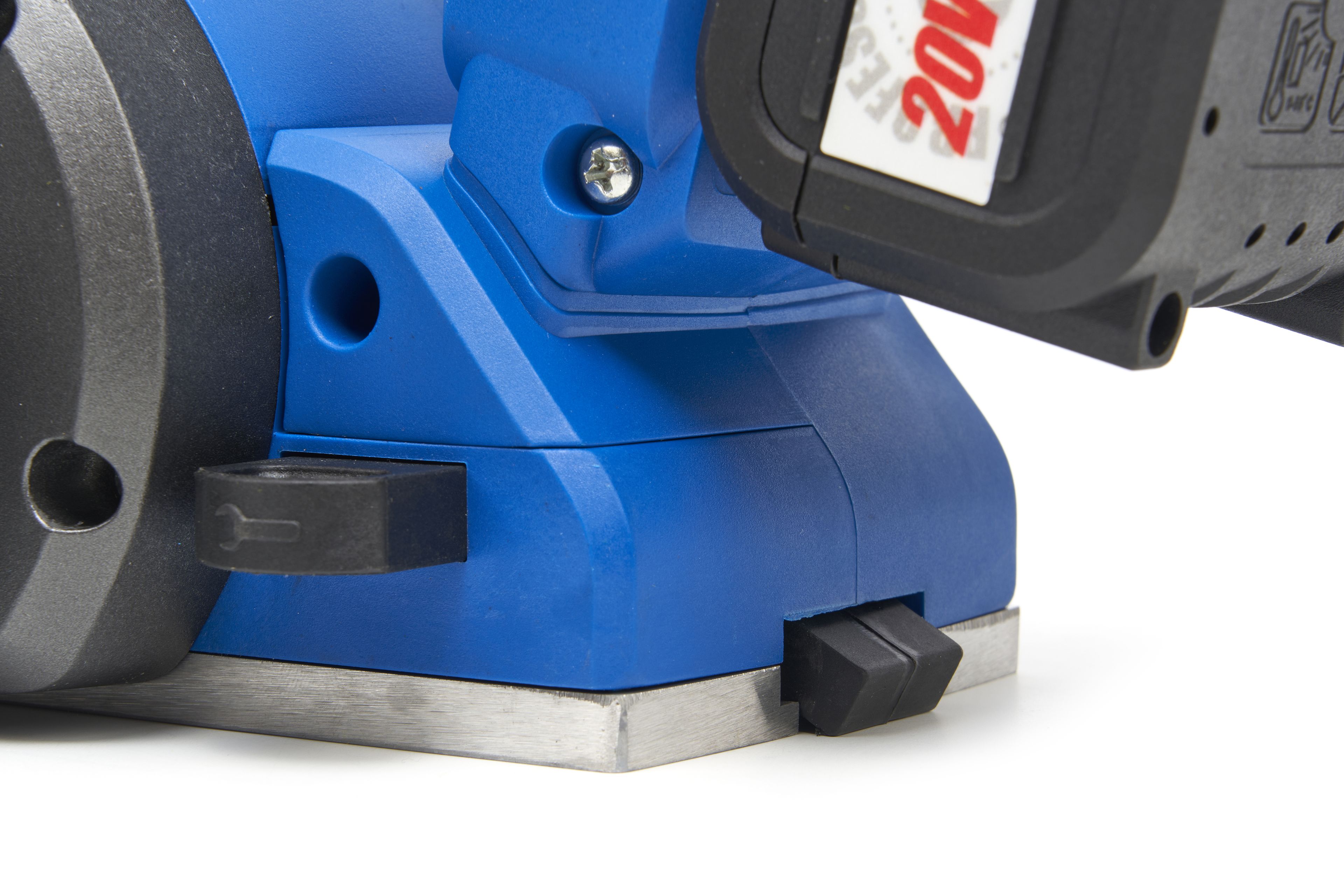 Pialla professionale HBM 20 Volt 5,0 AH Li-ion con 2 Batterie Li-ion e 2 Set di coltelli per pialla Image 11