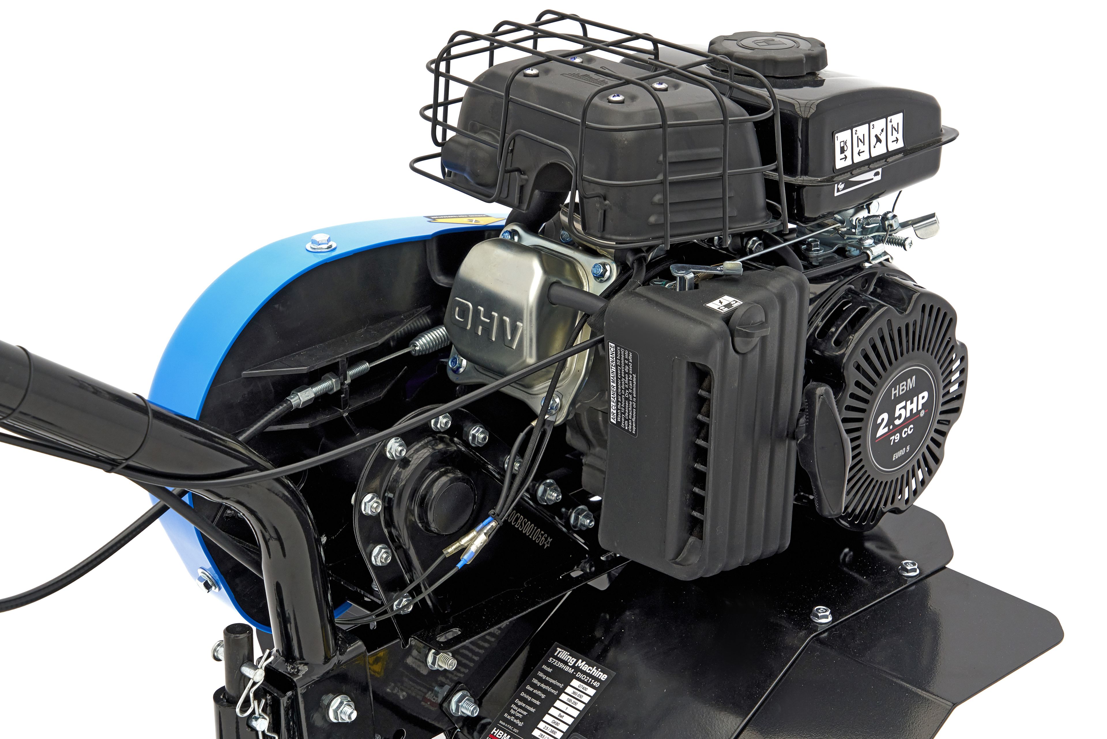 HBM Motobineuse à moteur essence de 79 cm3 Image 9