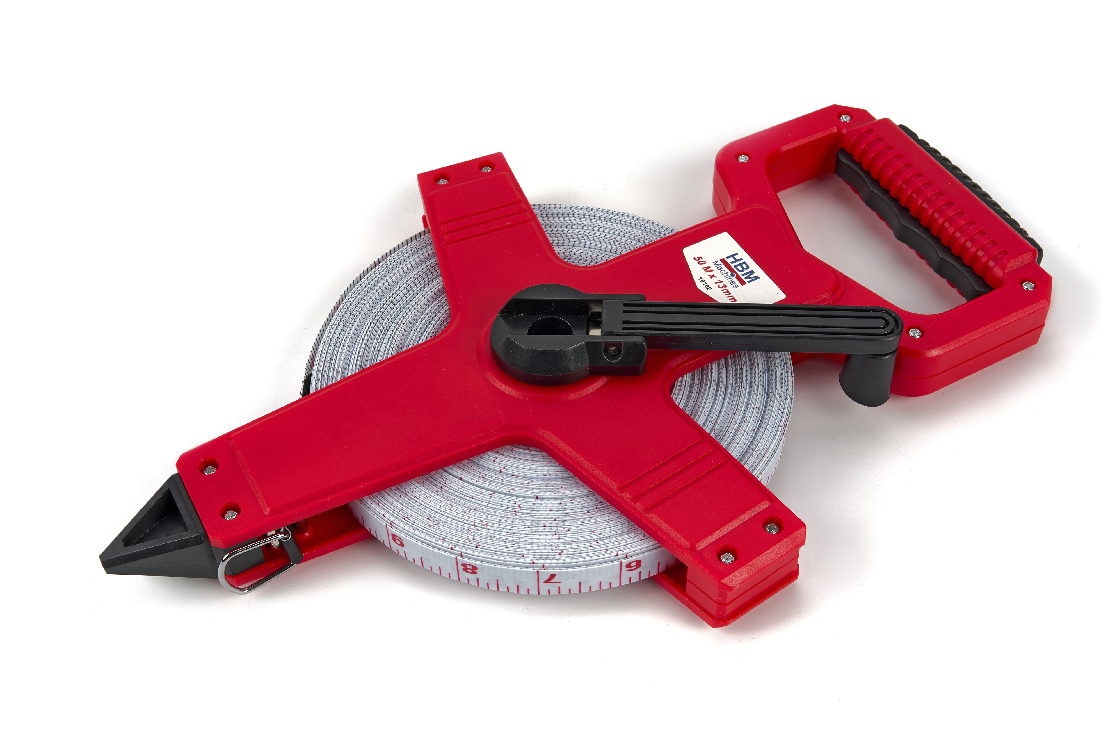 HBM 50 m x 13 mm ruban à mesurer en fibre de verre, ruban à mesurer, arpenteur Image 5