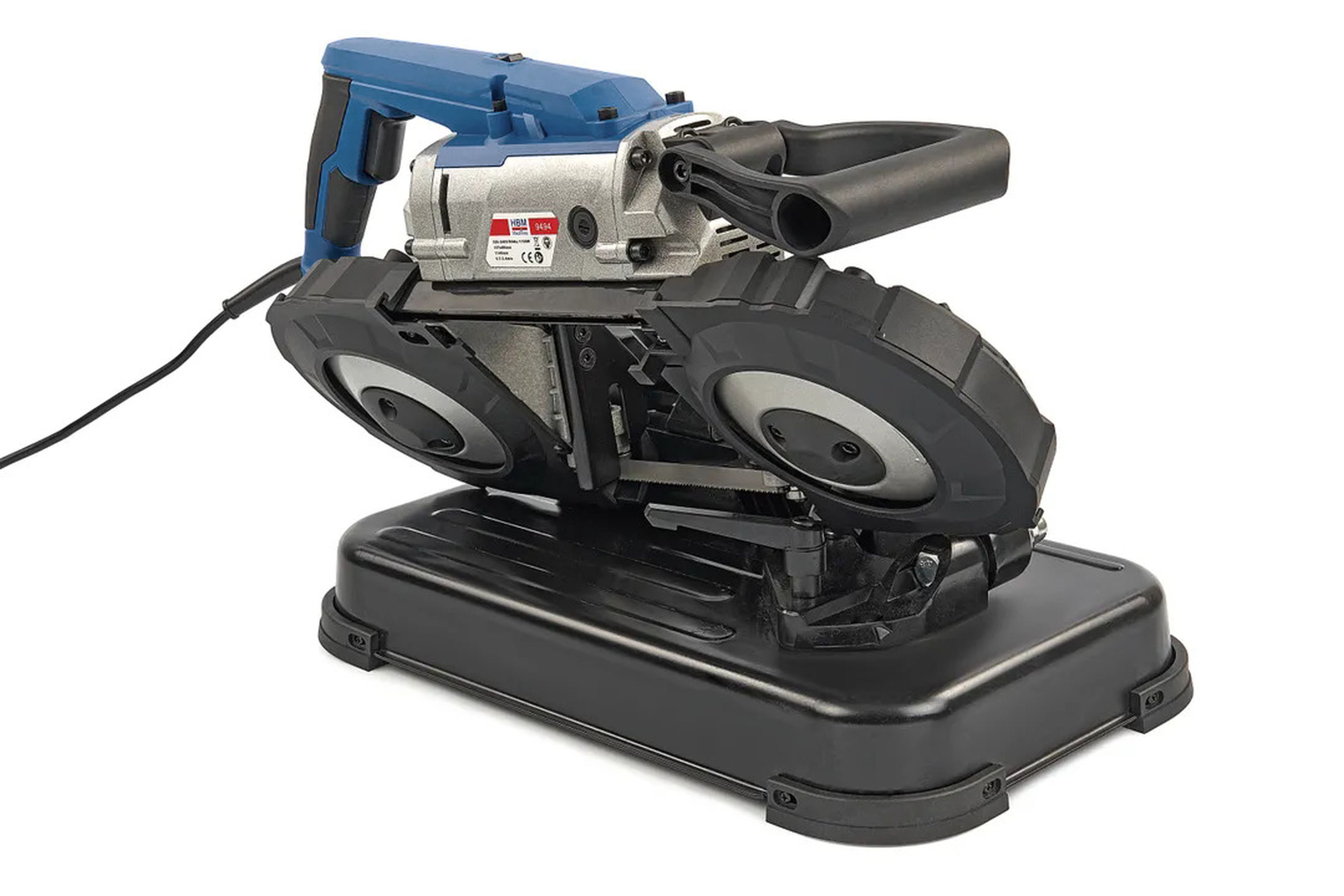 BM 1100 watts Scie à ruban portative pour métal à pas variable et amovible Image 5