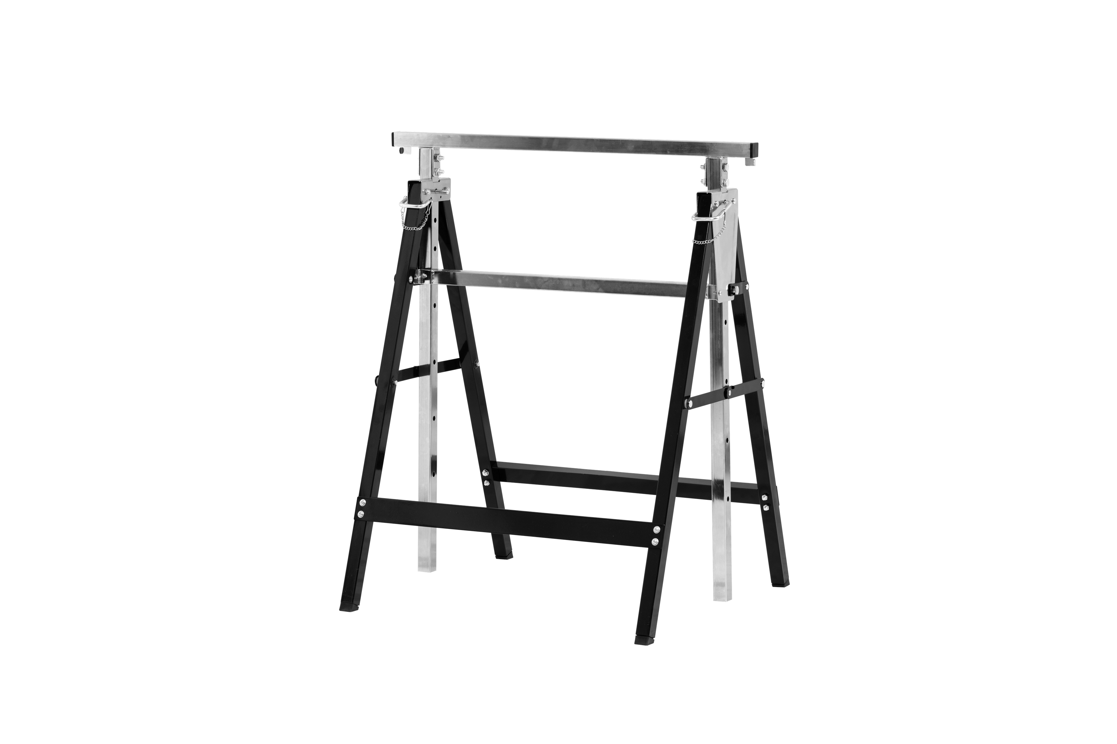 Tréteau réglable en hauteur de 81 à 130 cm d'HBM Image 4