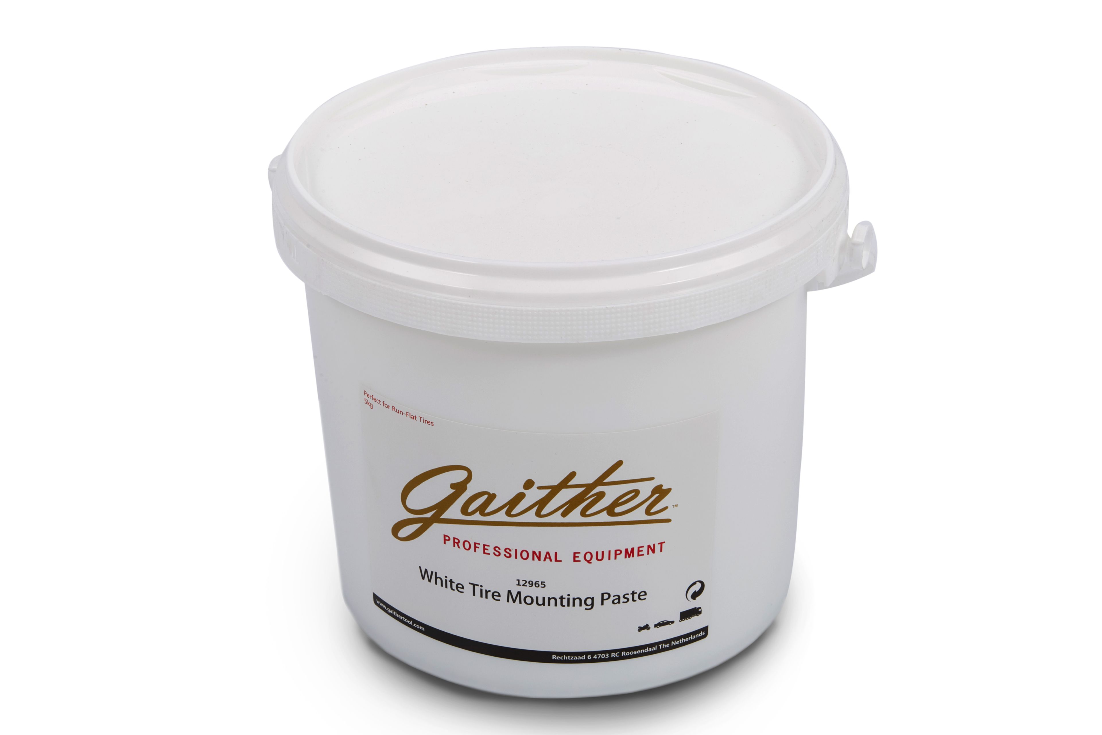 Gaither Pâte de montage pour pneus, graisse blanche pour pneus 5 kg