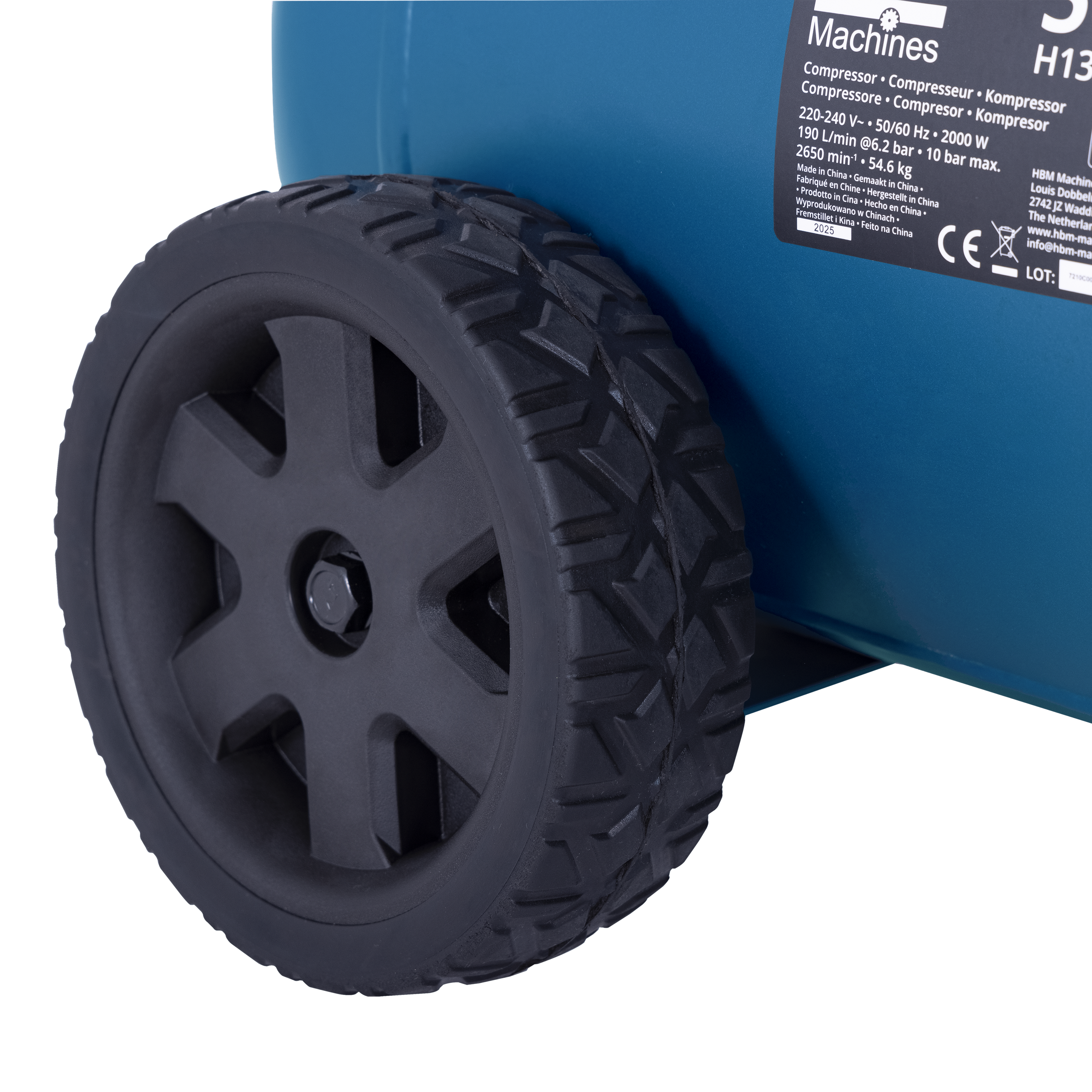 HBM Low Noise compressor 50 liter Image 13