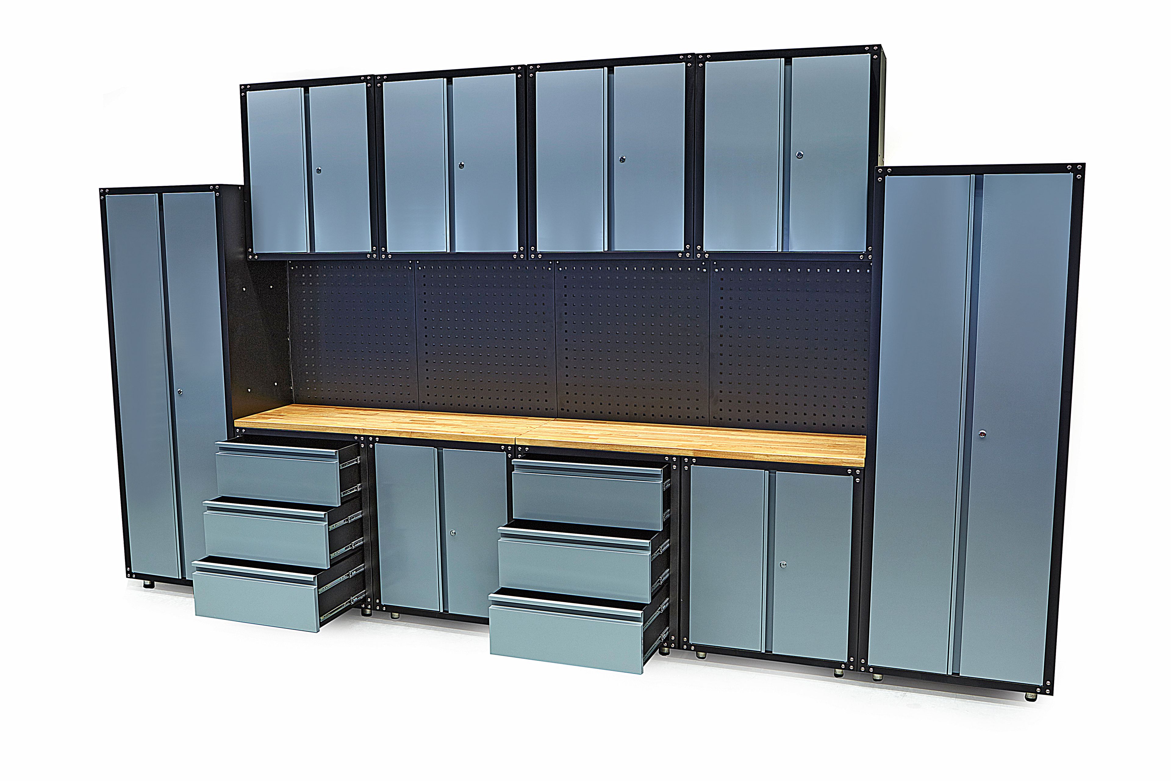 Système d'atelier premium HBM, 16 pièces, gris Image 4