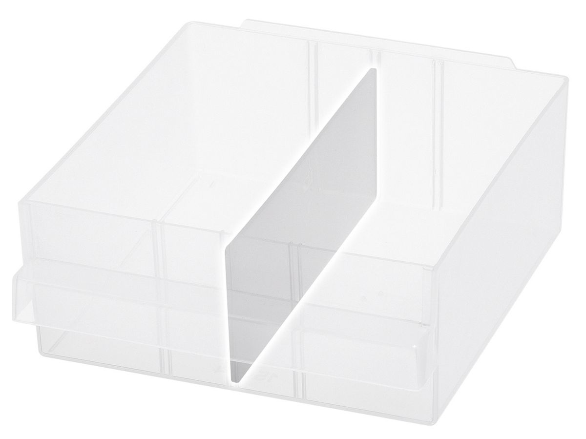 Raaco Trennwände für das Schubladenmagazin 131322, 132/133,5 x 50 mm, 16 Stück