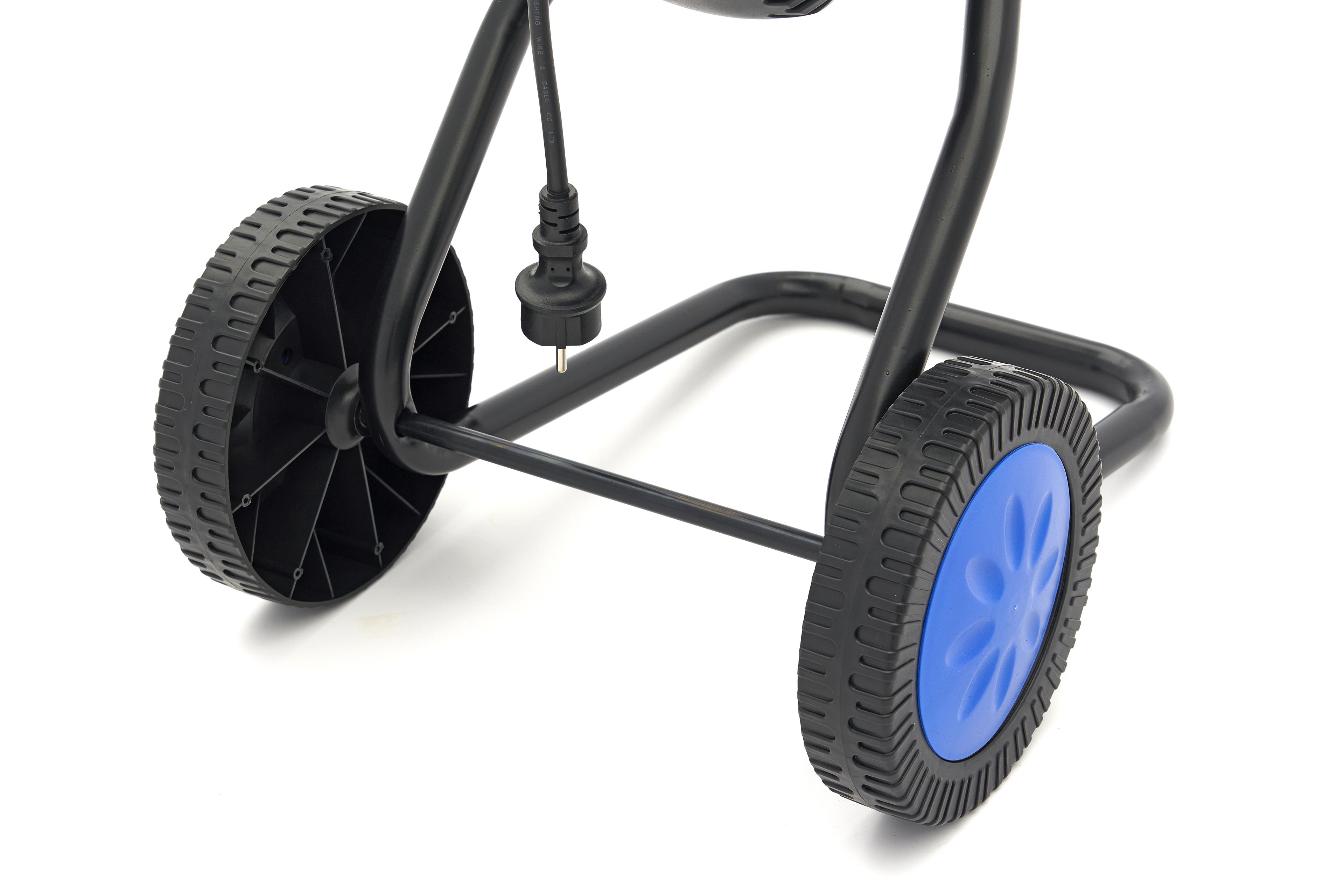 HBM Broyeur électrique 2500W - Broyeur de jardin / broyeur à bois pour branches de 40 mm et 2 inclus Image 13