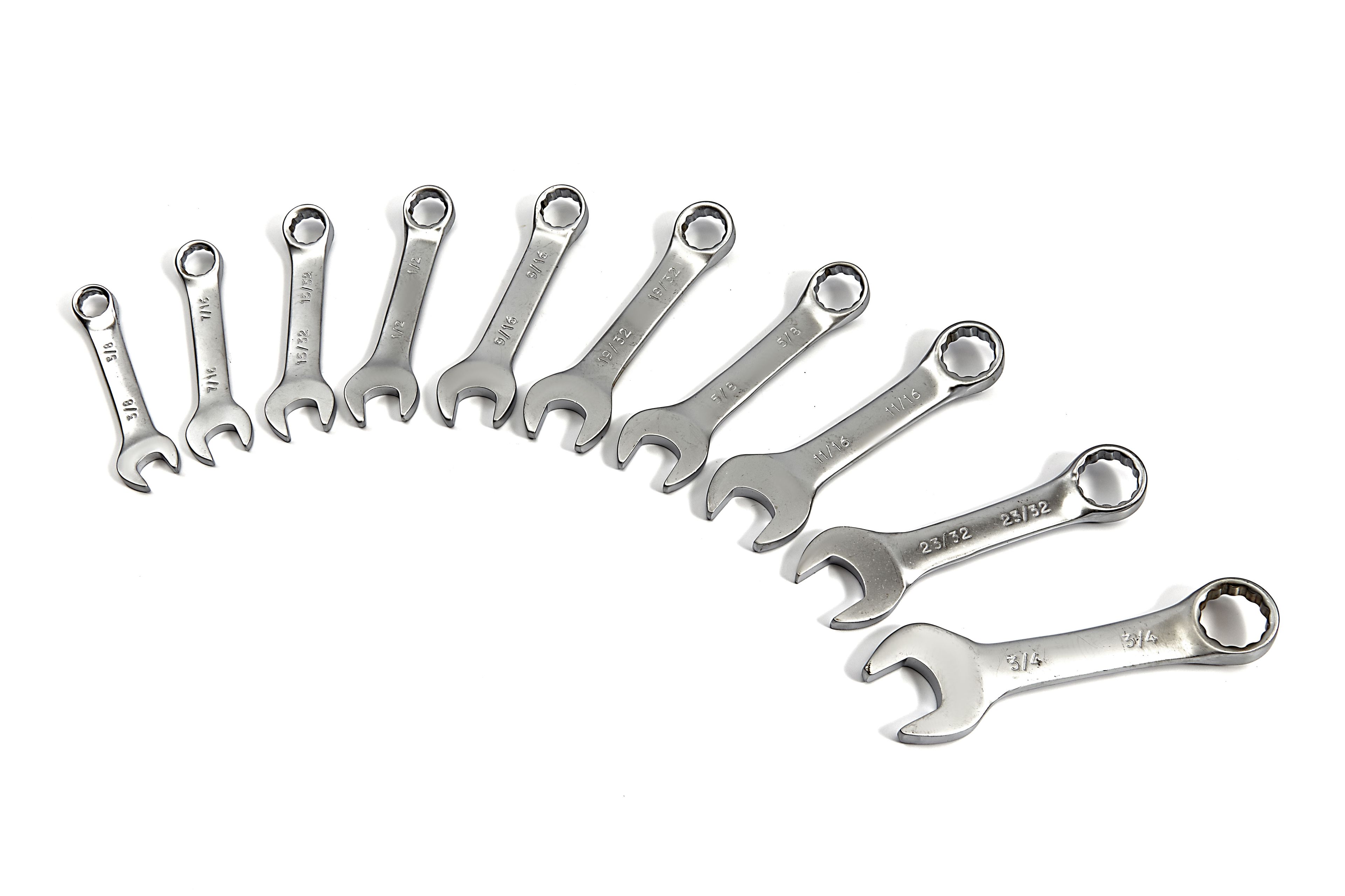 HBM 10-teiliger kurzer englischer Steckschlüsselsatz Image 3