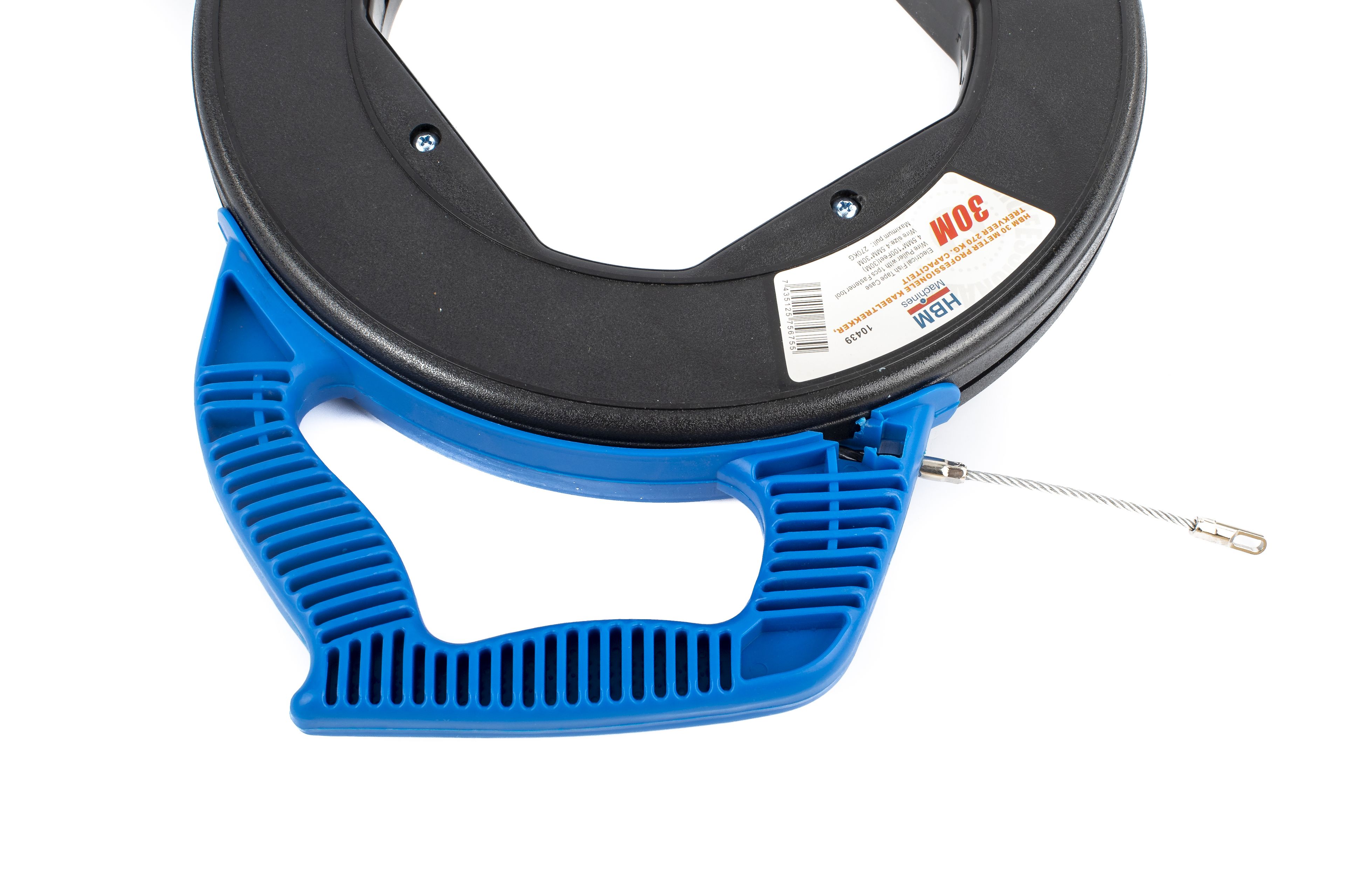 HBM 30 Meter Professionele Kabeltrekker, Trekveer 270 Kg. Capaciteit Image 3