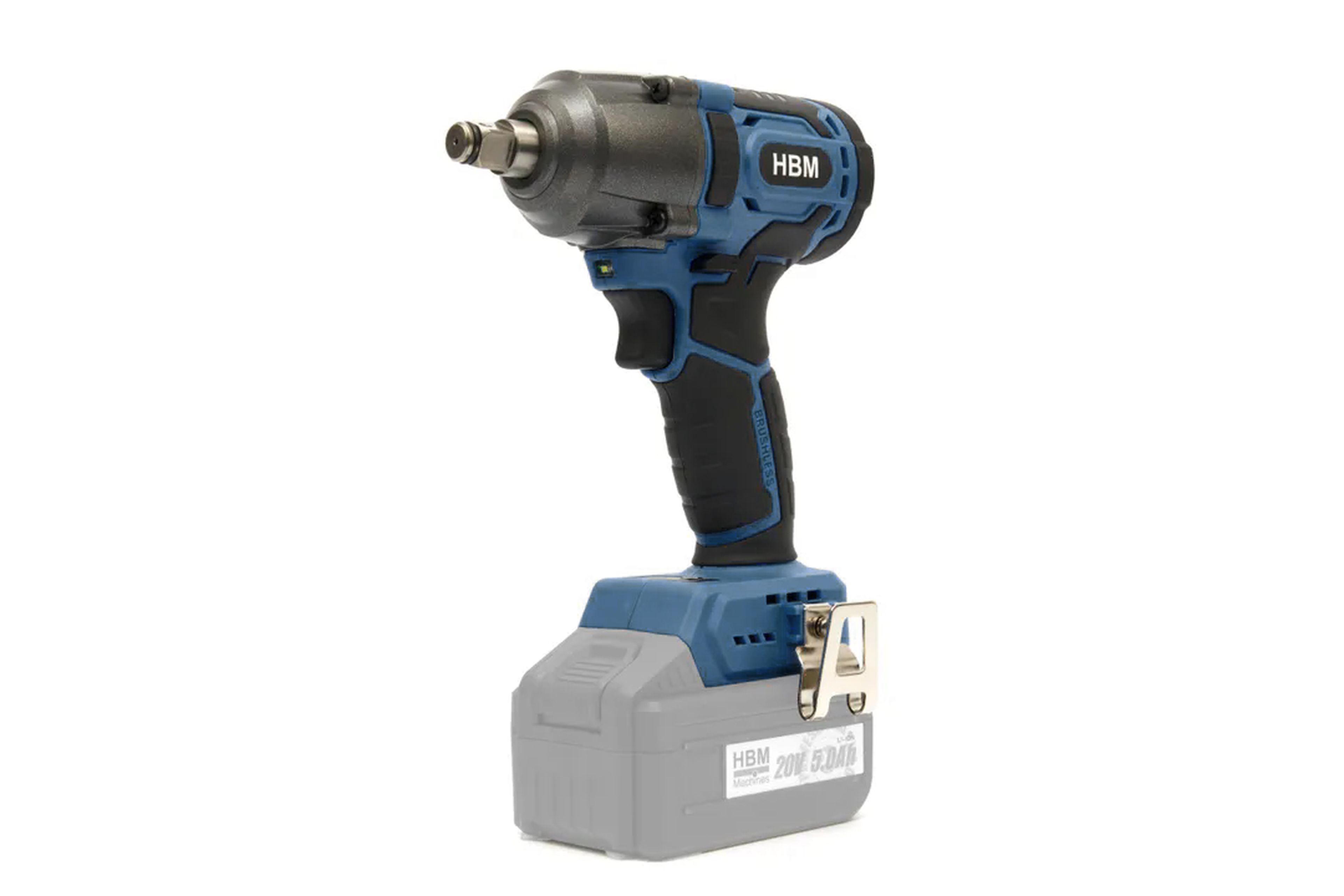 HBM accu combiset, haakse slijper, slagmoersleutel, boormachine 20 Volt Image 11