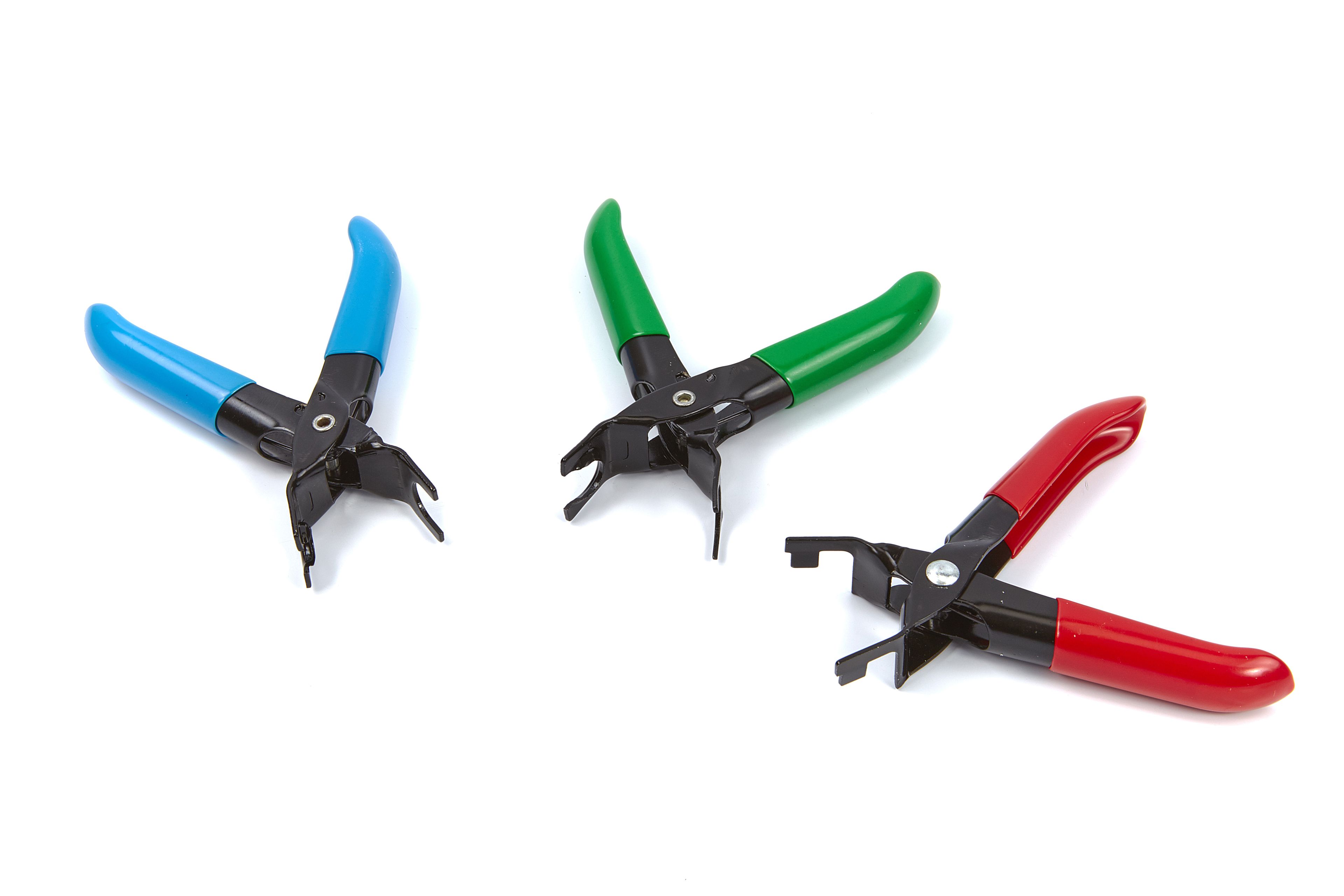 Set di pinze per tubi di carburante HBM 3 pezzi Image 3