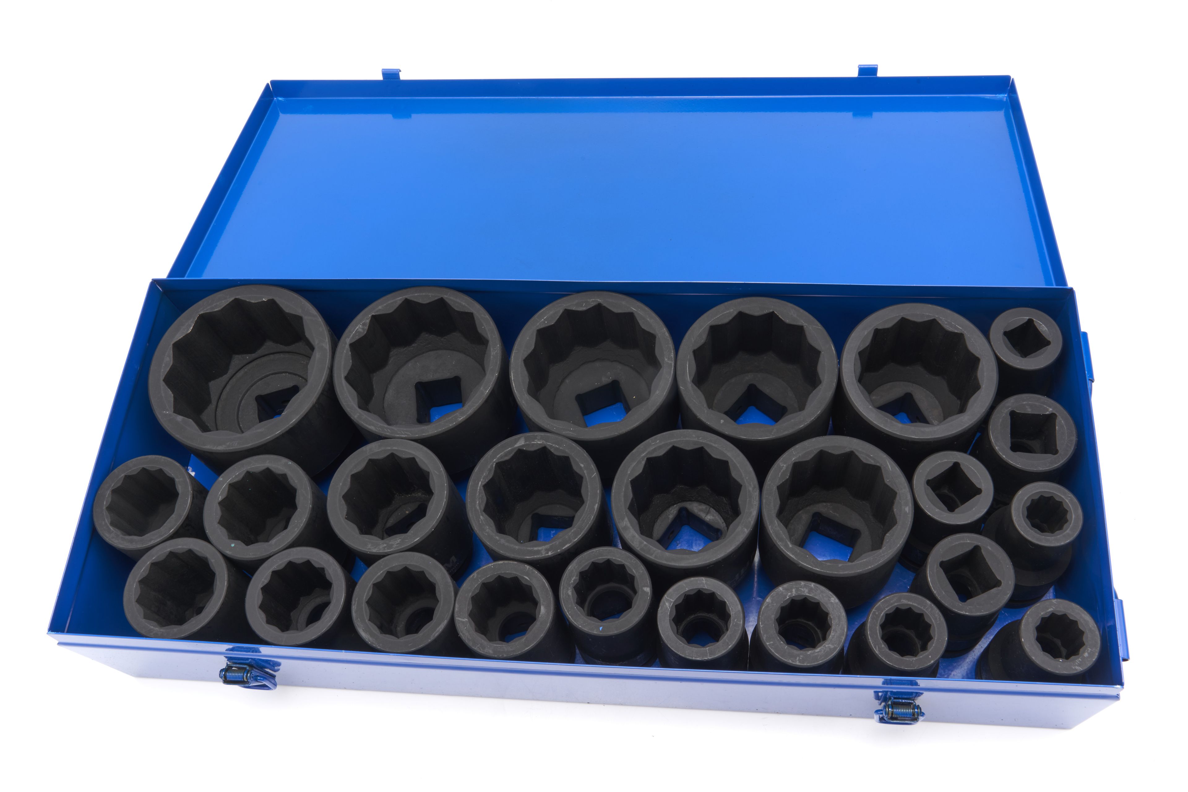 HBM Krachtdoppenset, twaalfkant, 1 inch, 17 - 75 mm, 25-delig Image 2