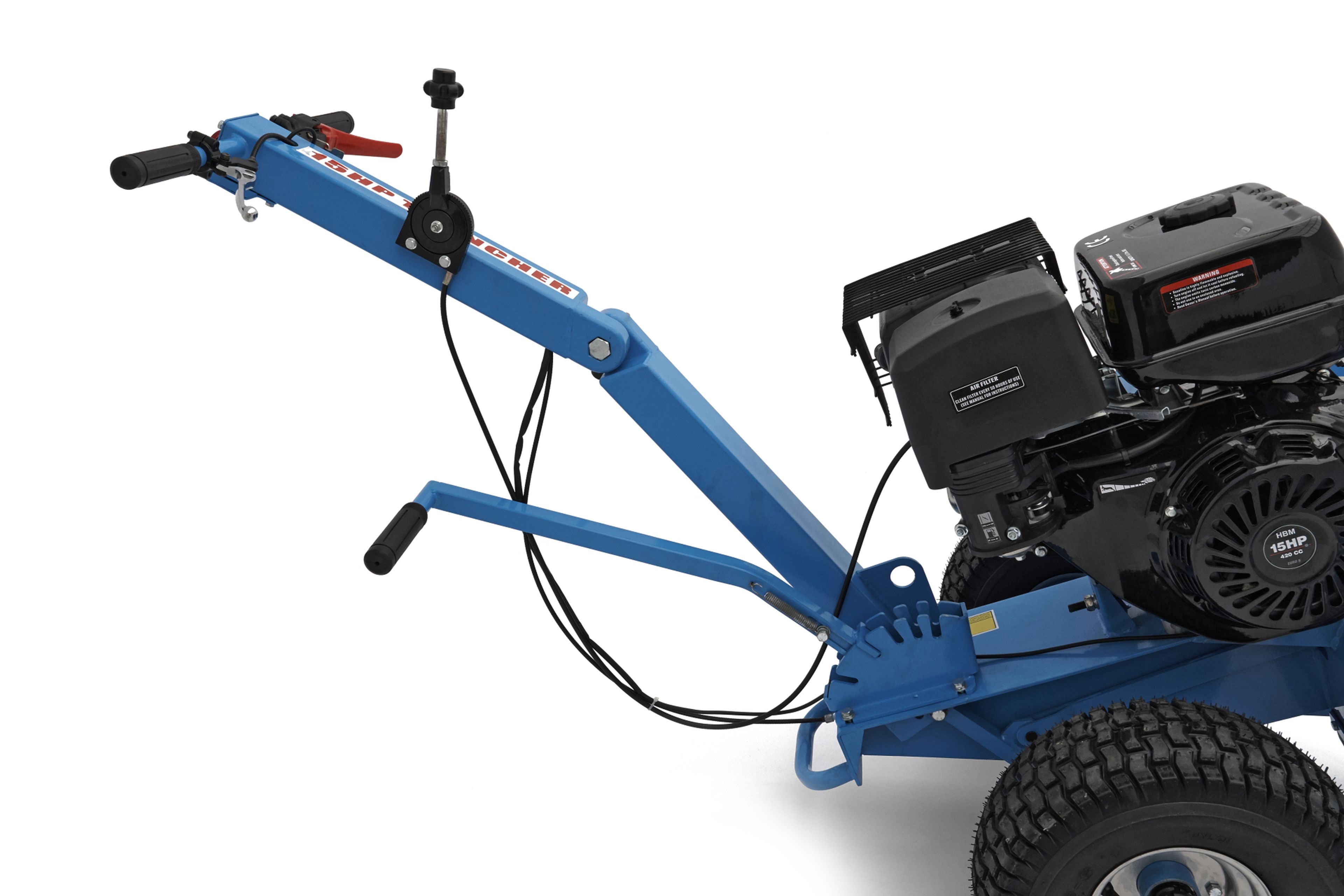 HBM Professional 15 HP Grabenfräse / Kabelschneider Image 13