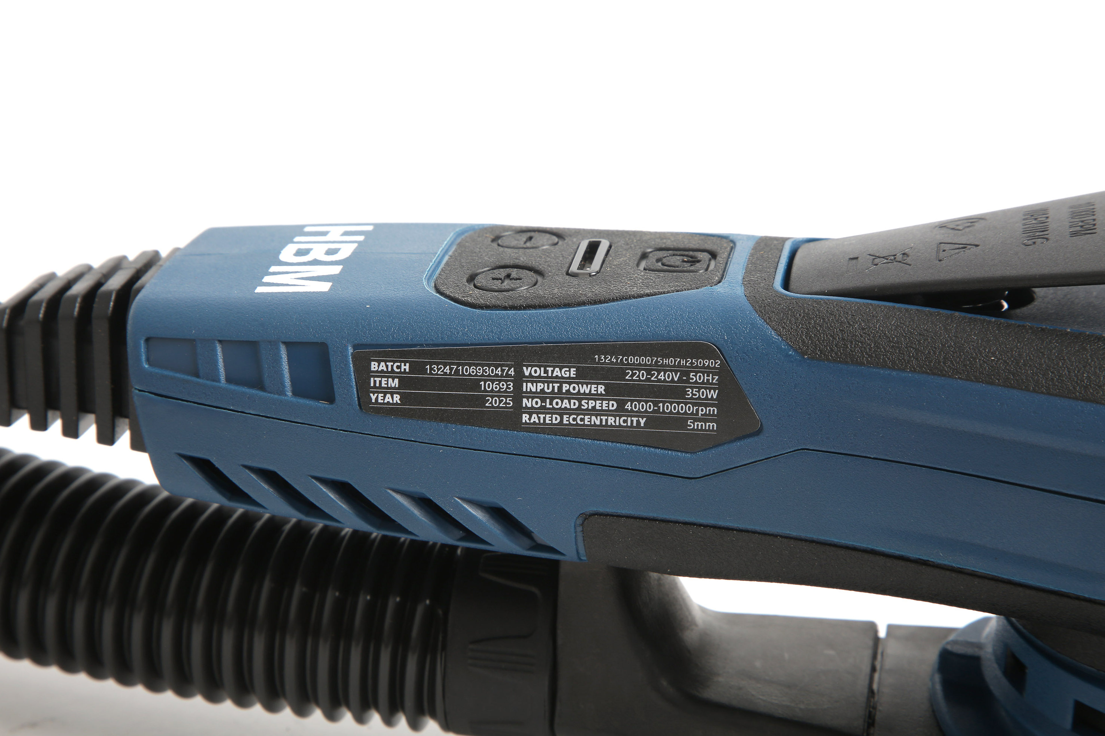 HBM 350W ponceuse excentrique à vitesse variable Image 5