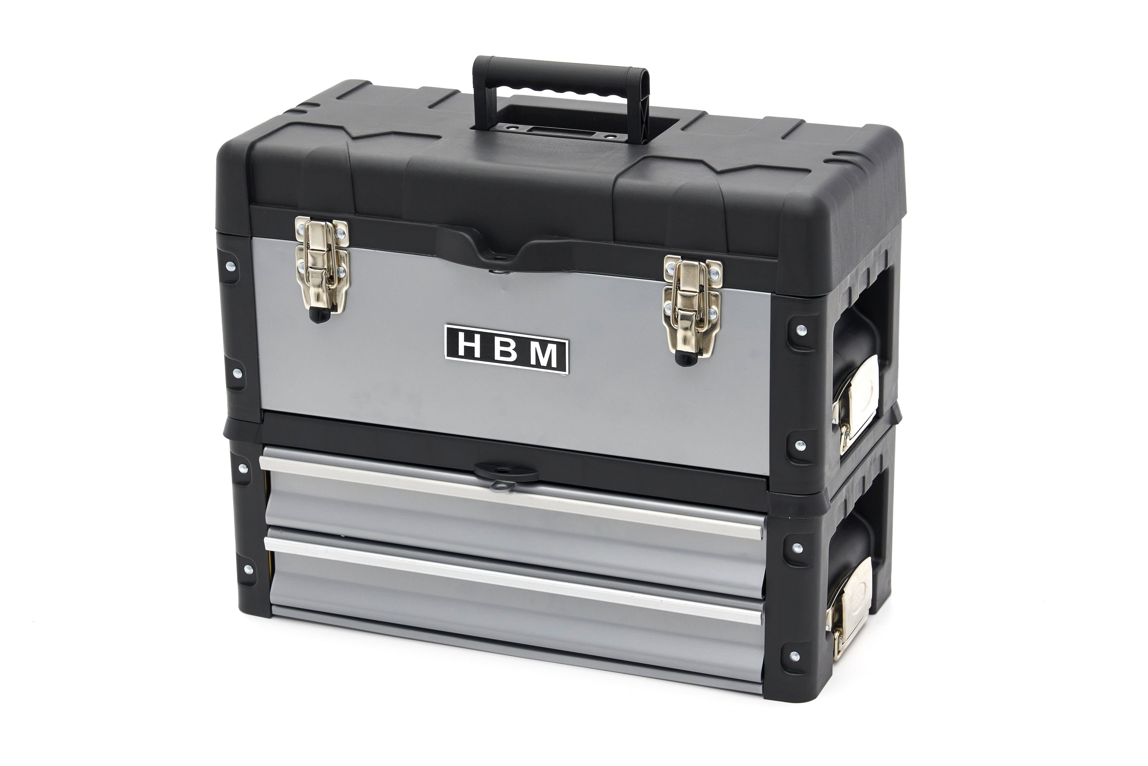 HBM Set di cassette portautensili mobili modulari da 3 pezzi Image 4