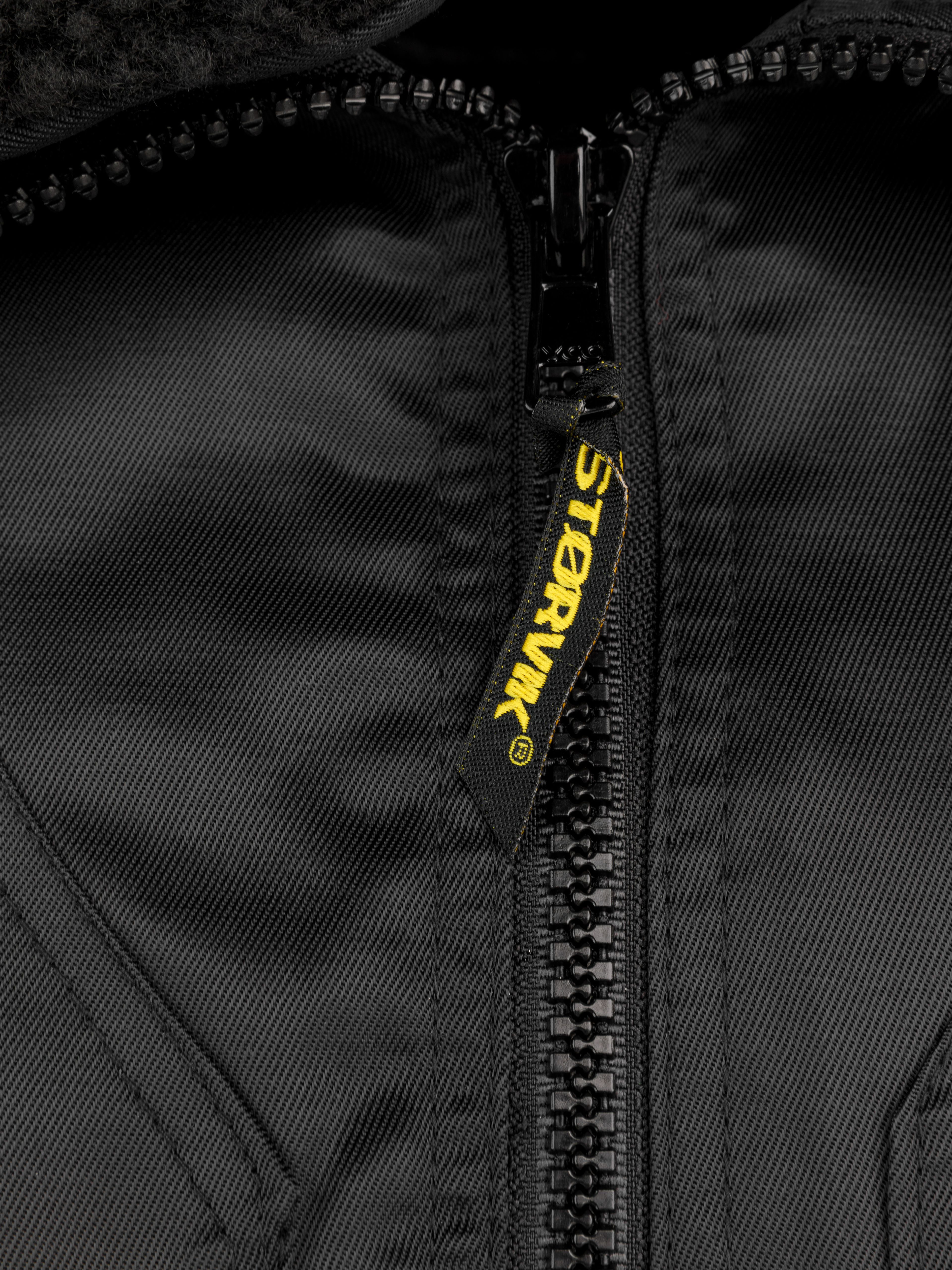 Storvik Stockholm Workjacket Pilot Jacket Noir S Image 12