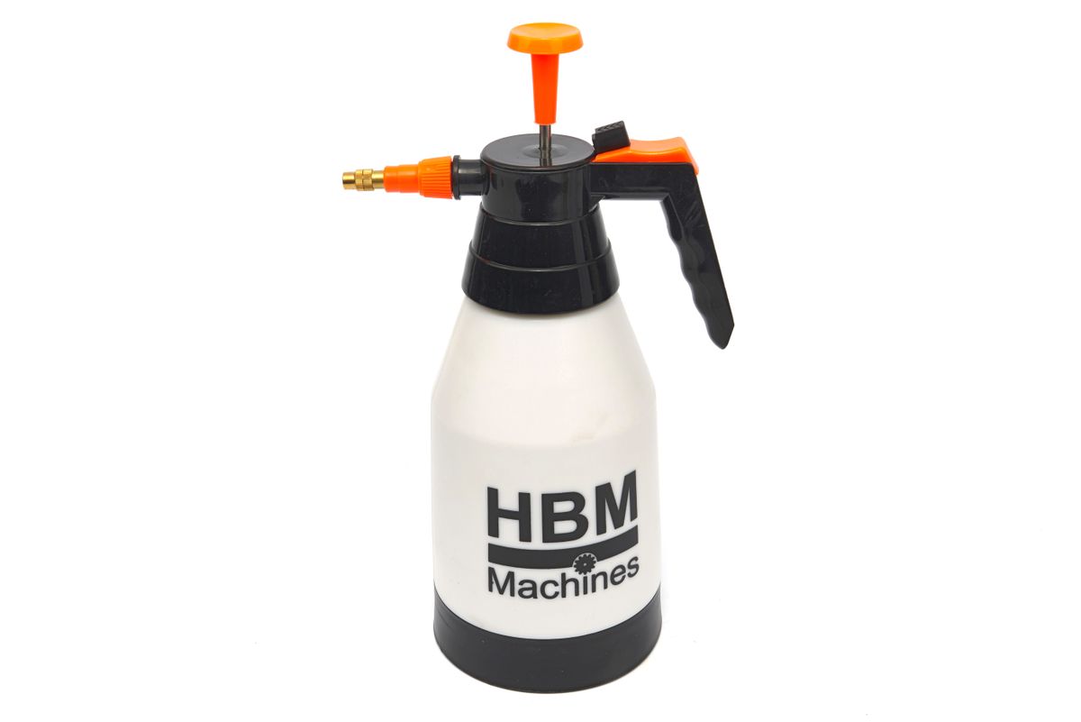 HBM Pulverizador a presión, rociador manual, 1,5 litros
