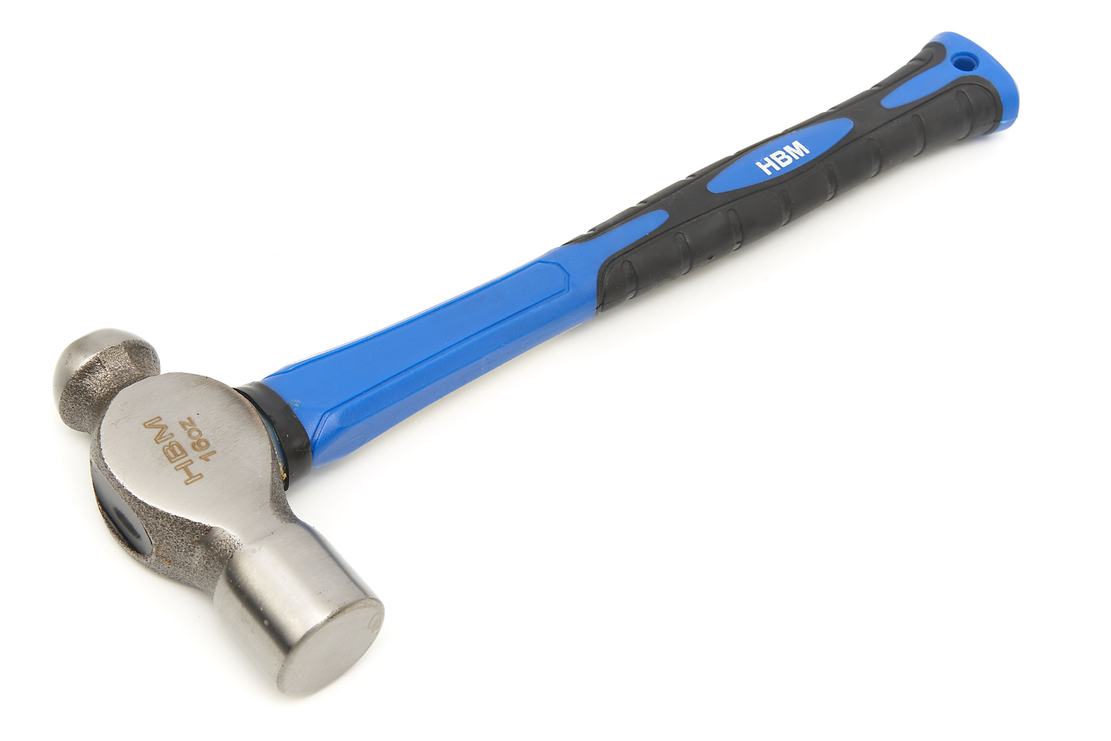 Jeu de marteaux HBM avec des manches en fibre de verre 5 pièces Image 2