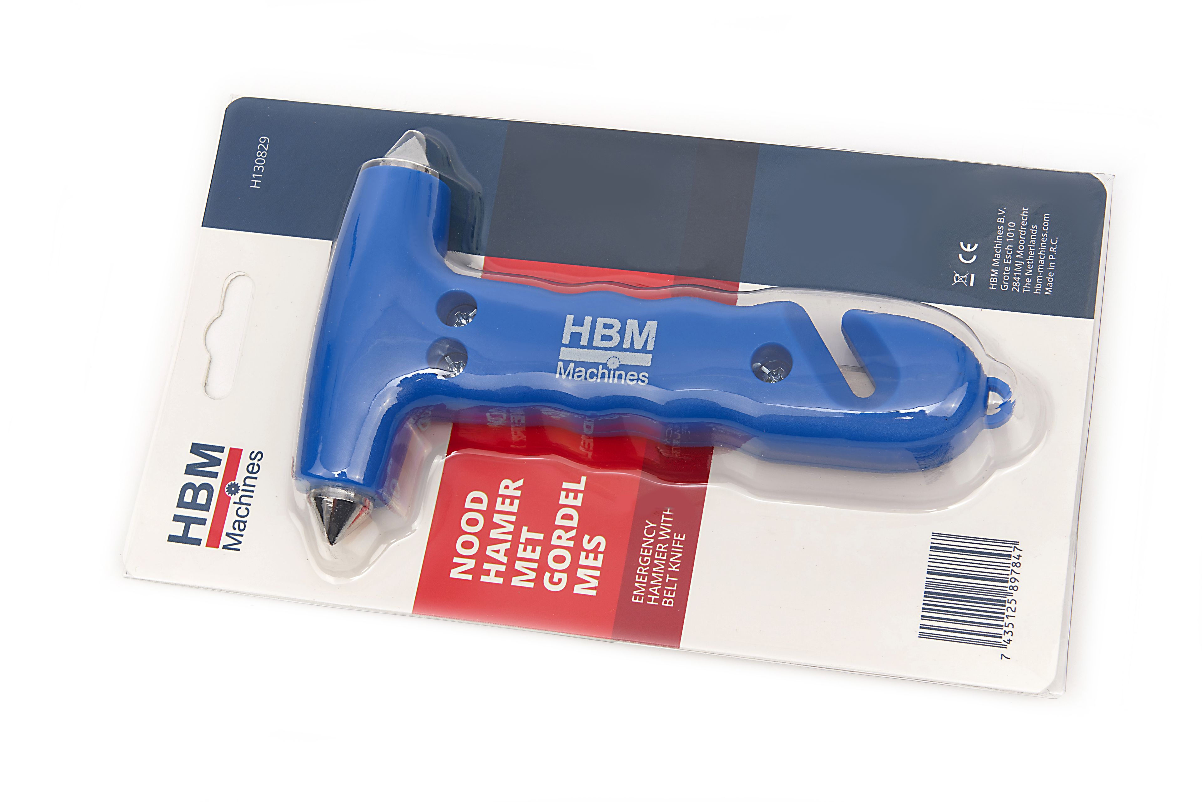 HBM 150 mm. Martillo de emergencia con cuchilla para cinturones Image 4