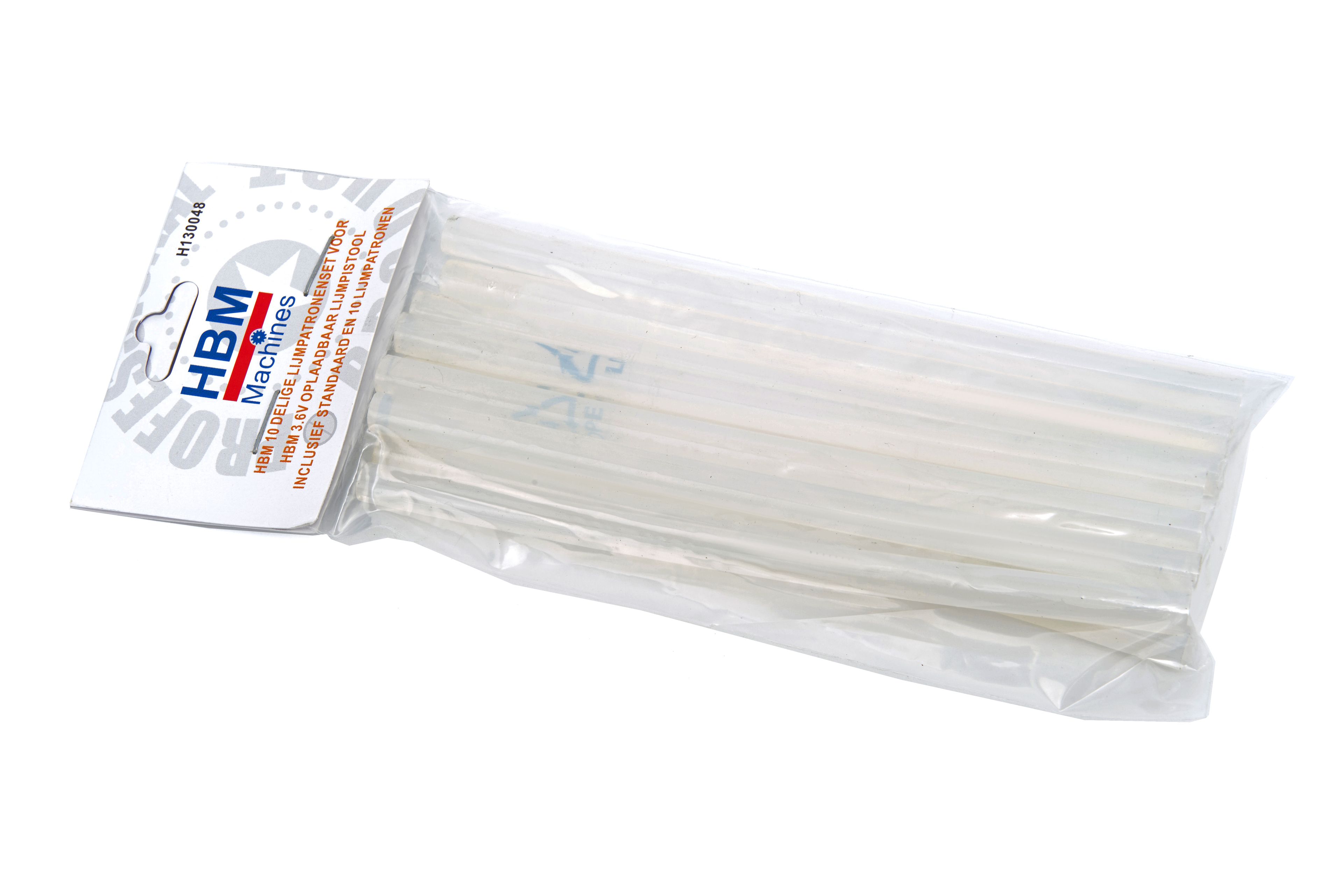 HBM 10 Delige Lijmpatronenset voor HBM 3.7V Oplaadbaar Lijmpistool Image 3
