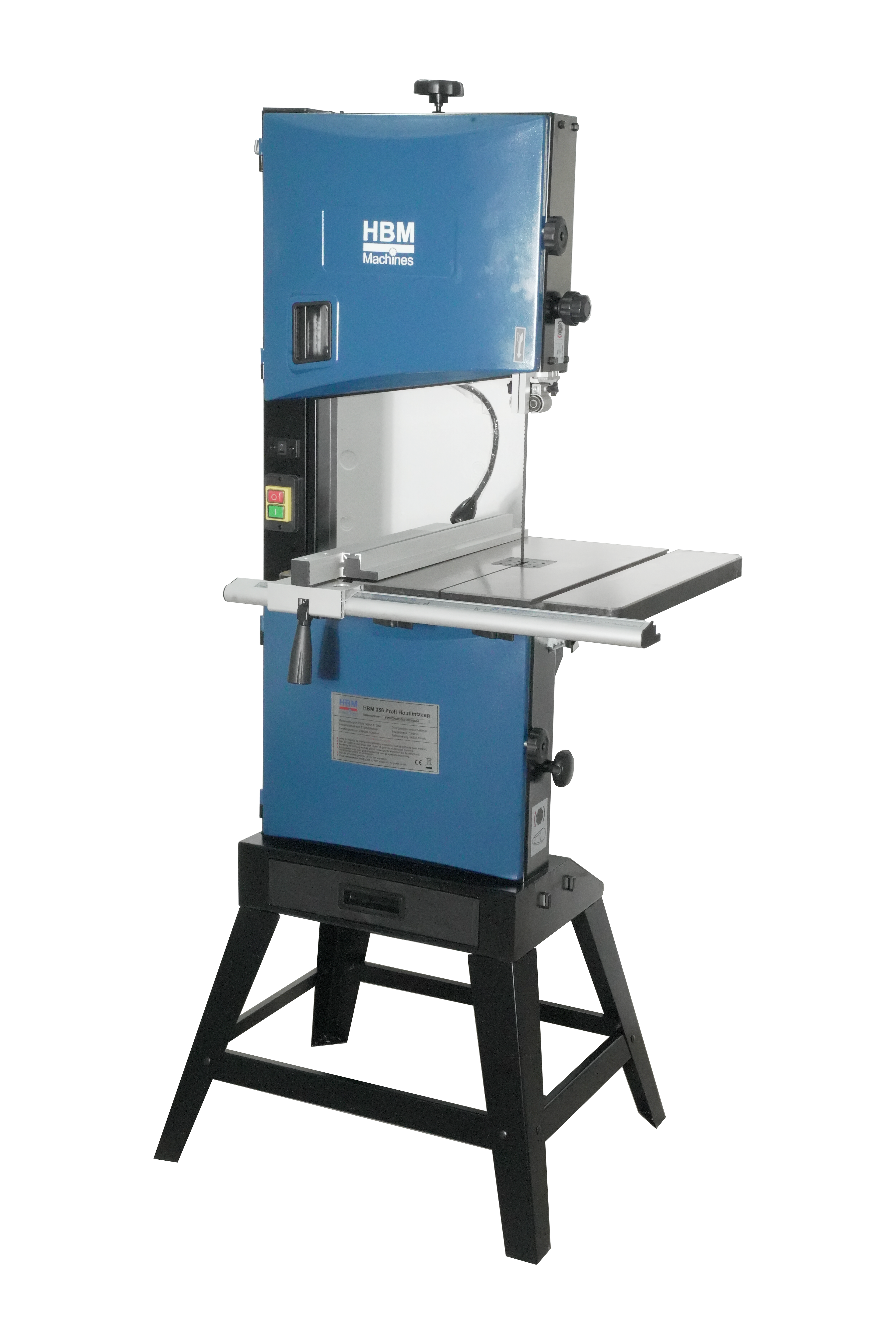 Scie à ruban pour bois professionnelle HBM 350