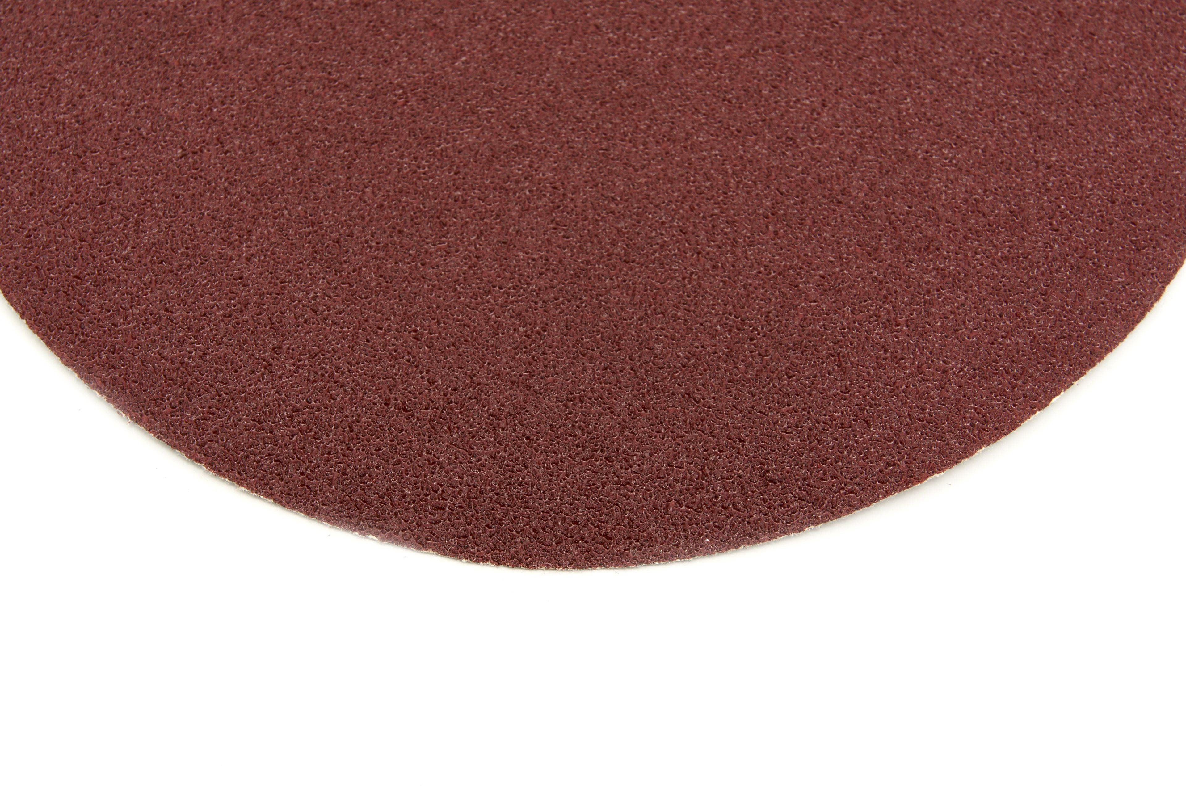 Disque abrasif HBM à fixation velcro en oxyde d’aluminium grain 60 – Lot de 10 Image 5