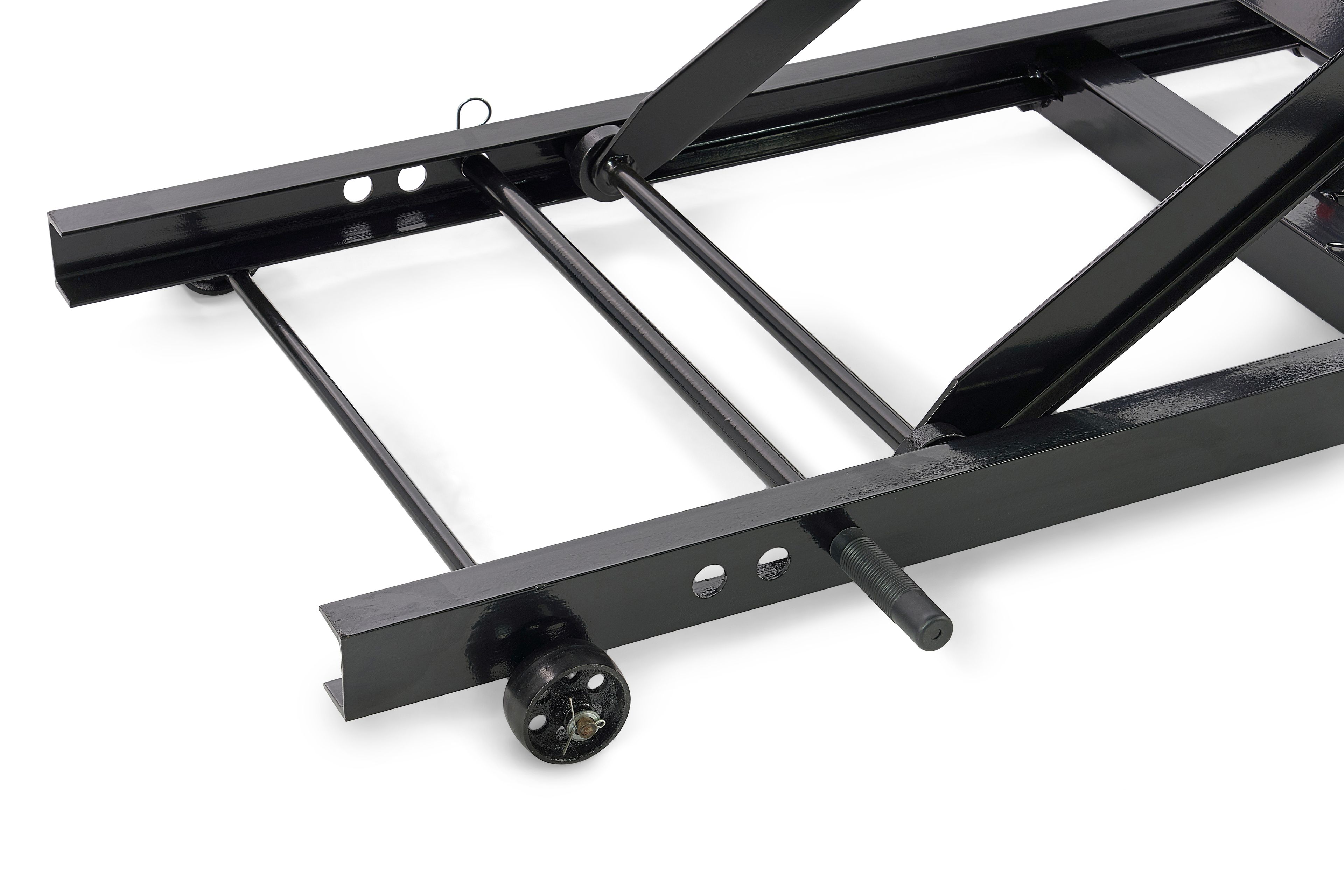 HBM Mesa elevadora para motocicletas de 450 kg plataforma hidráulica, ajustable y antideslizante Image 13