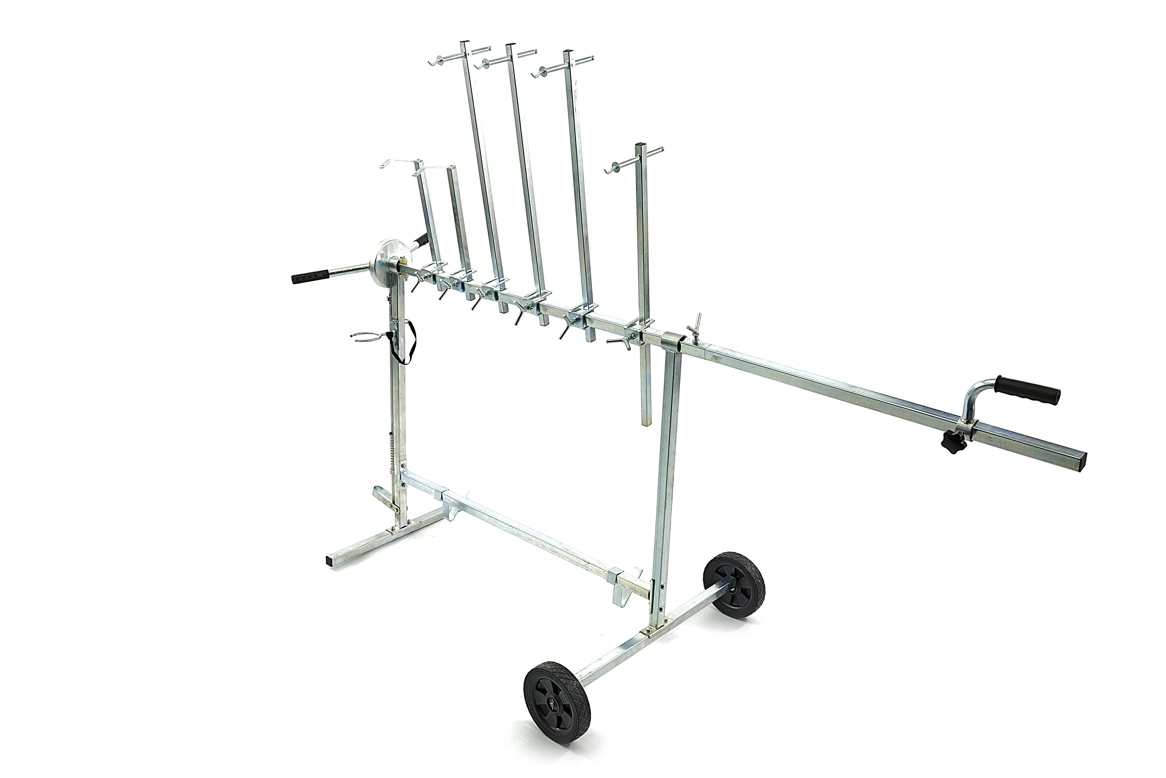 HBM Support de pulvérisation mobile et rotatif, support de ponçage Image 6