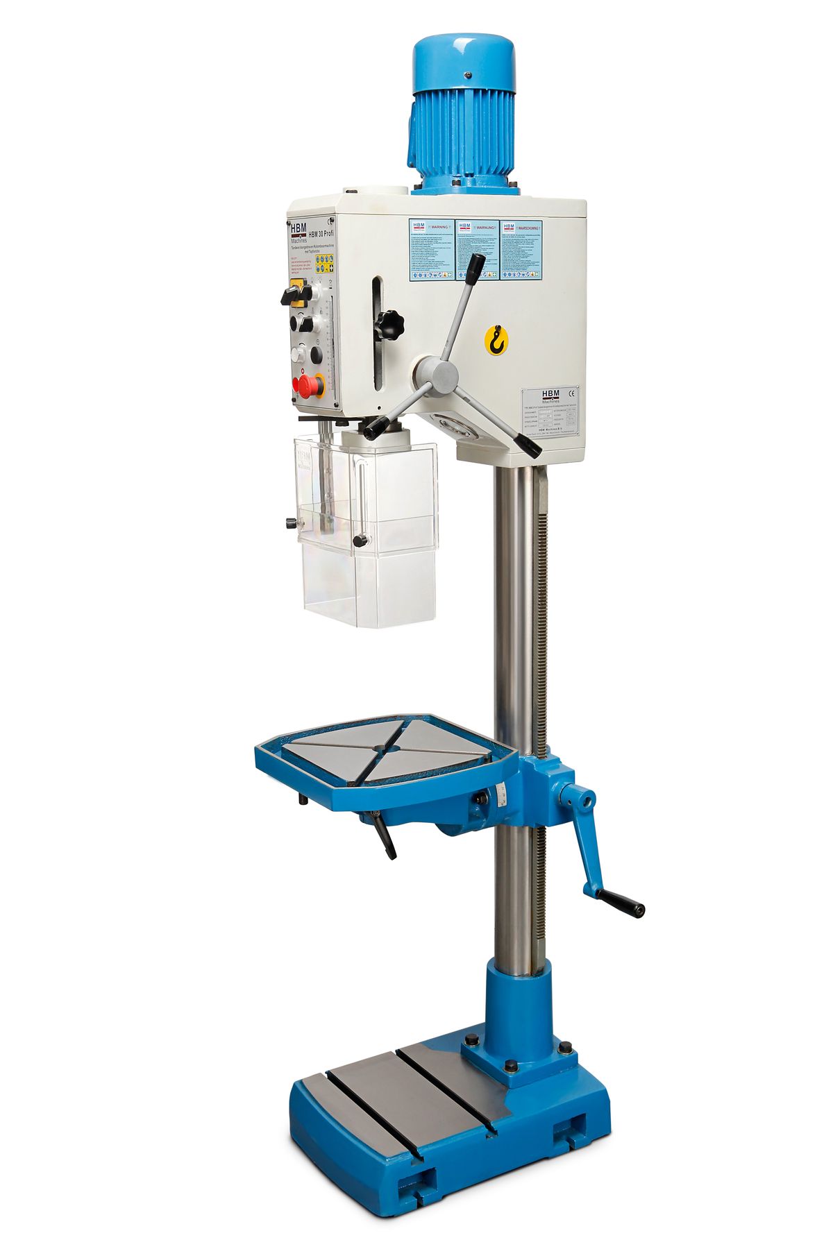 HBM 30 Taladro de columna por engranaje con función de roscado