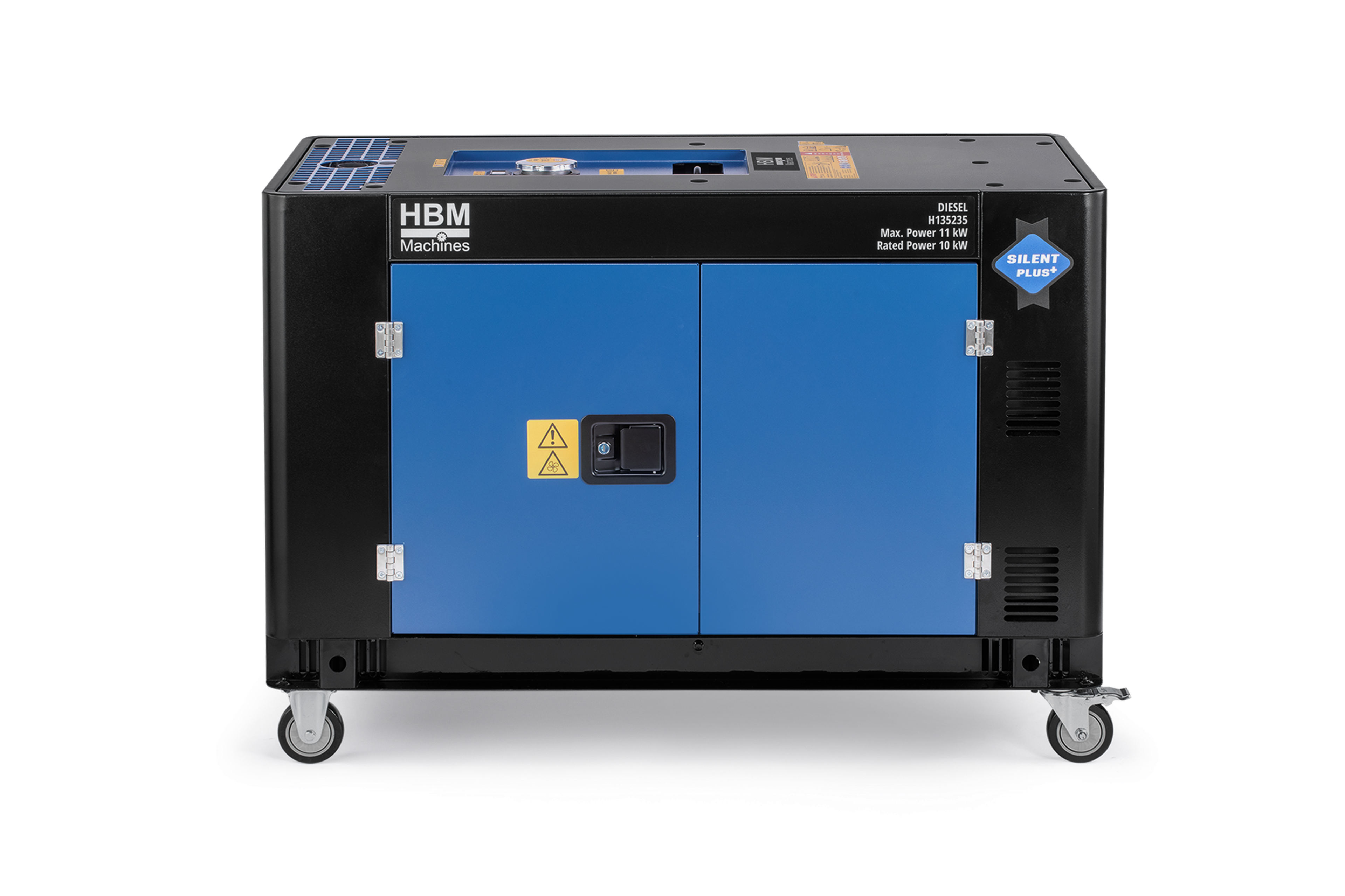 HBM générateur diesel avec moteur diesel de 870 cm³ 230V/400V 11000W Image 3