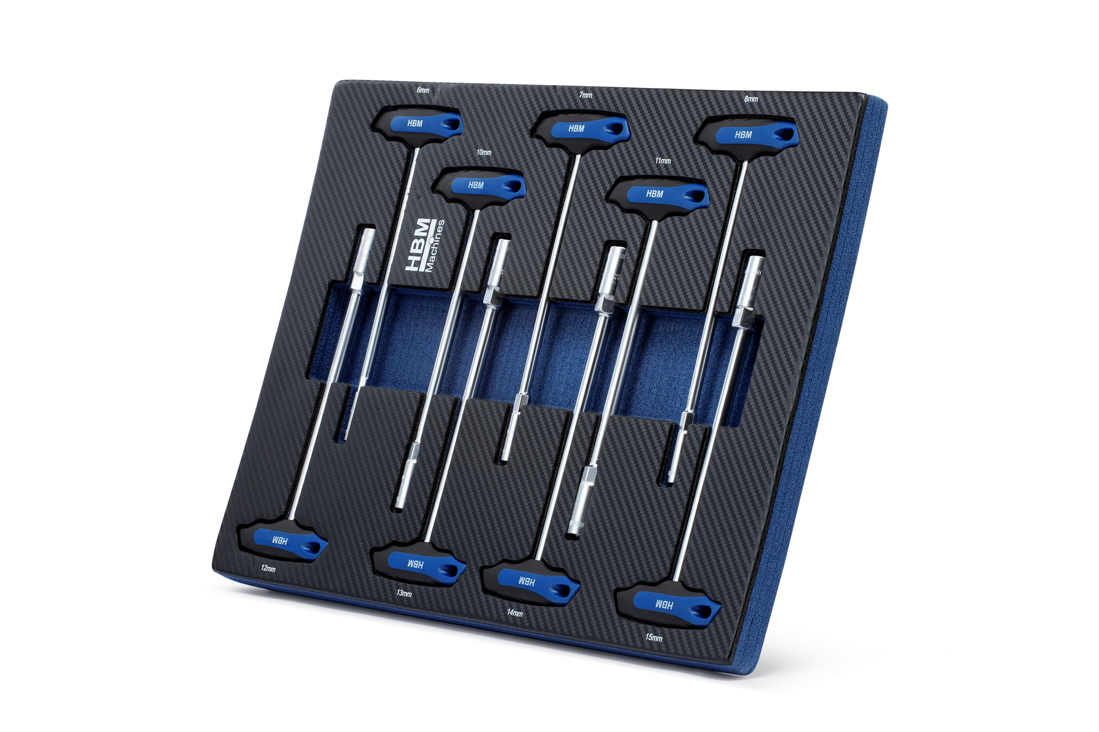 HBM inlays met gereedschapset 262-delig, voor gereedschapswagen, blauw Image 6