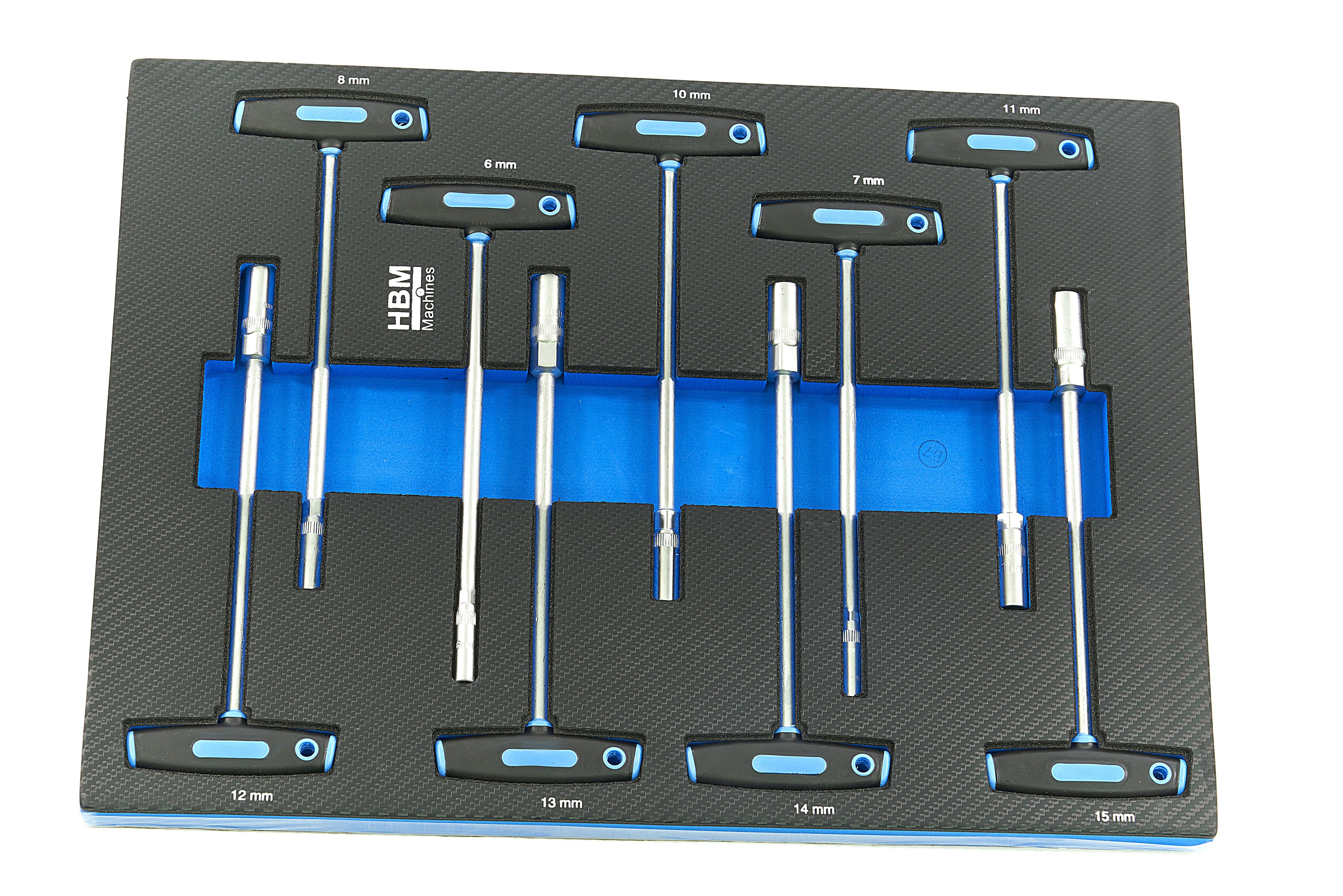 HBM Ensemble d'outils premium de 262 pièces pour chariot à outils Image 10