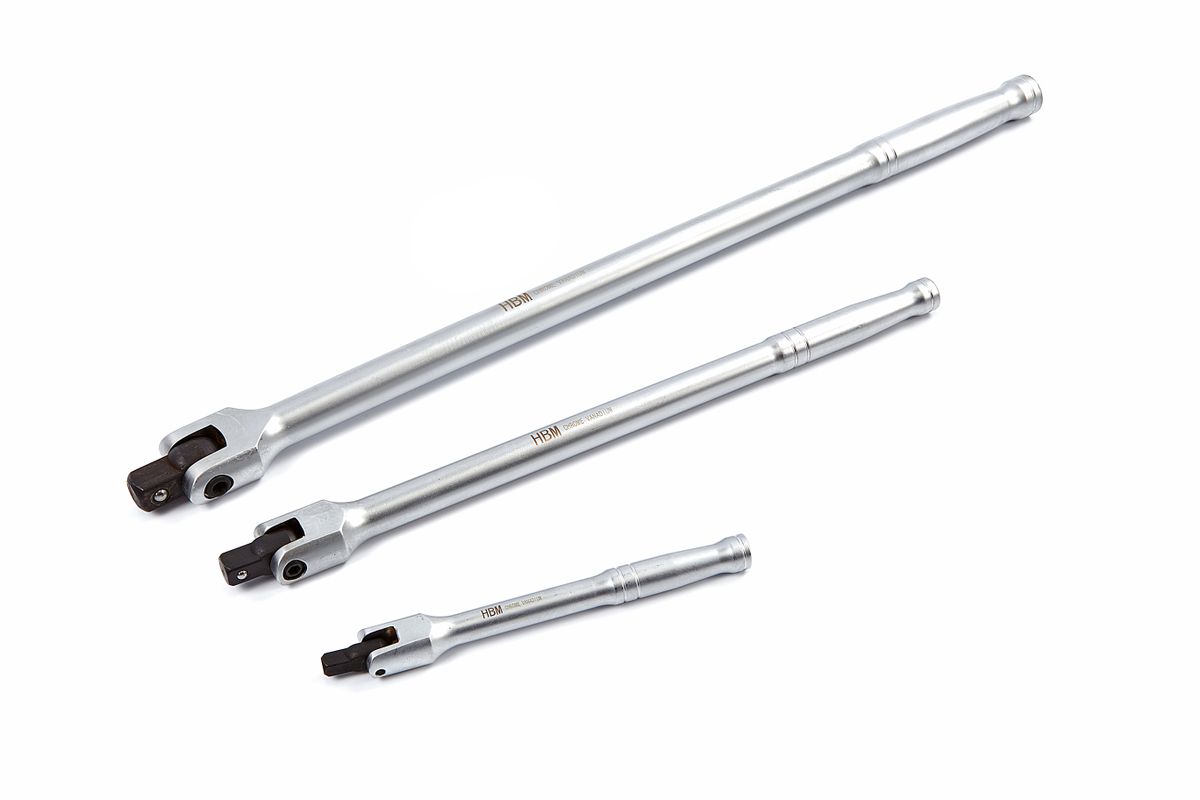 HBM 150 mm 1/4 pulgada llave de cadena con cabezal inclinable