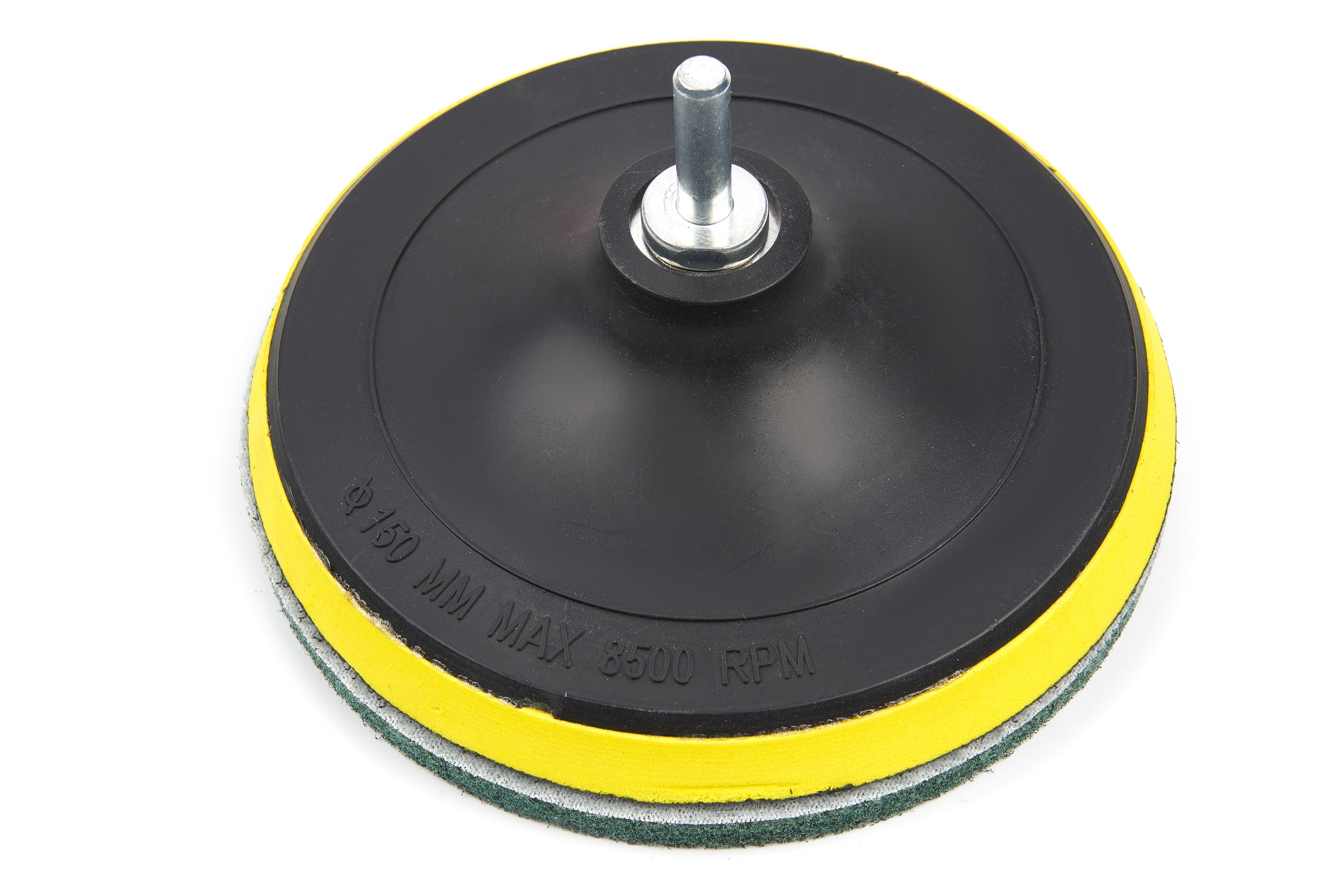 HBM 12 Delige Polijstset en Schuurset met M14 en 6 mm Opname 150 mm Image 3