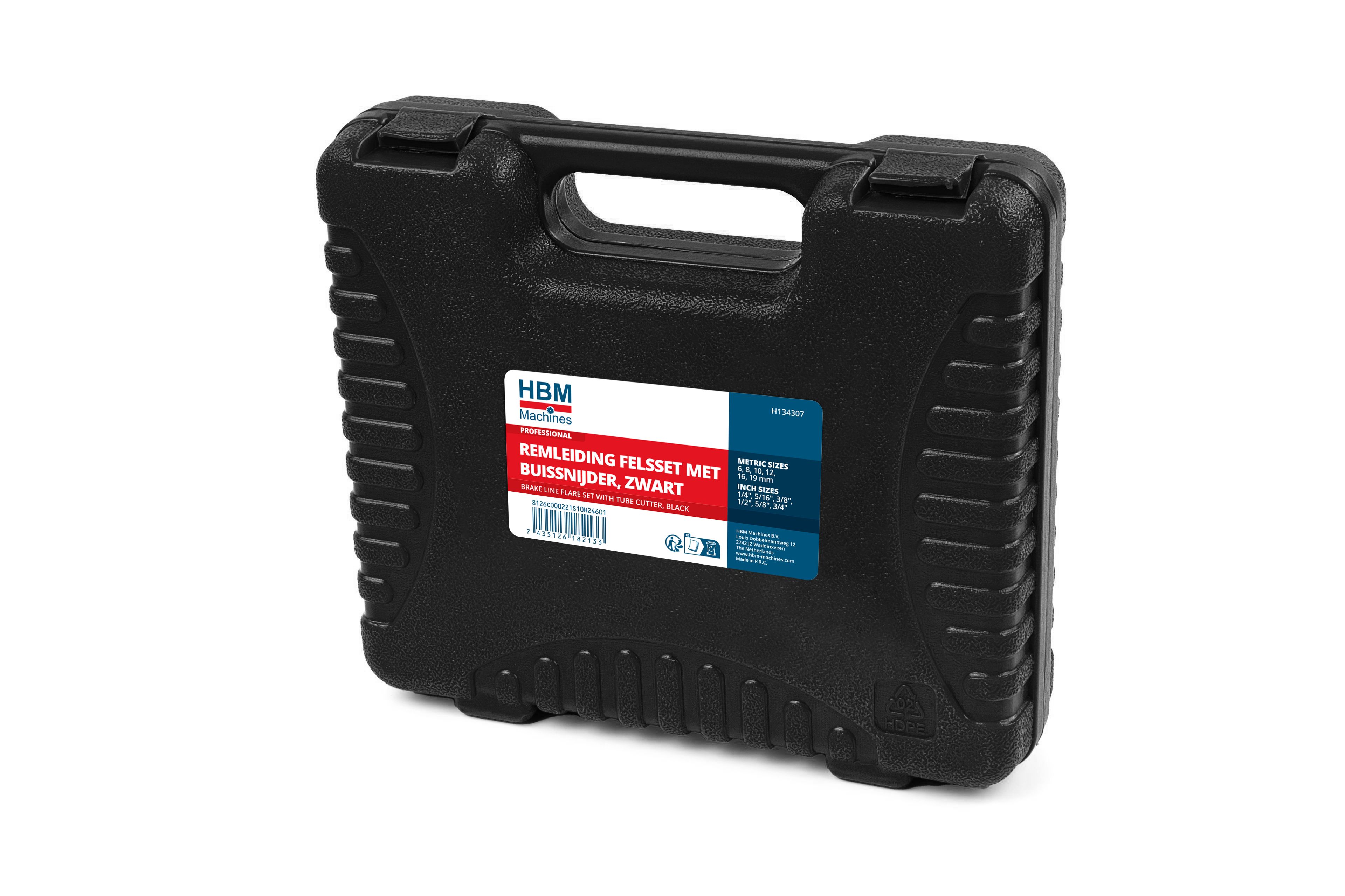Set di attrezzi HBM per la realizzazione di fasce di giunzione con tagliatubi, nero Image 12