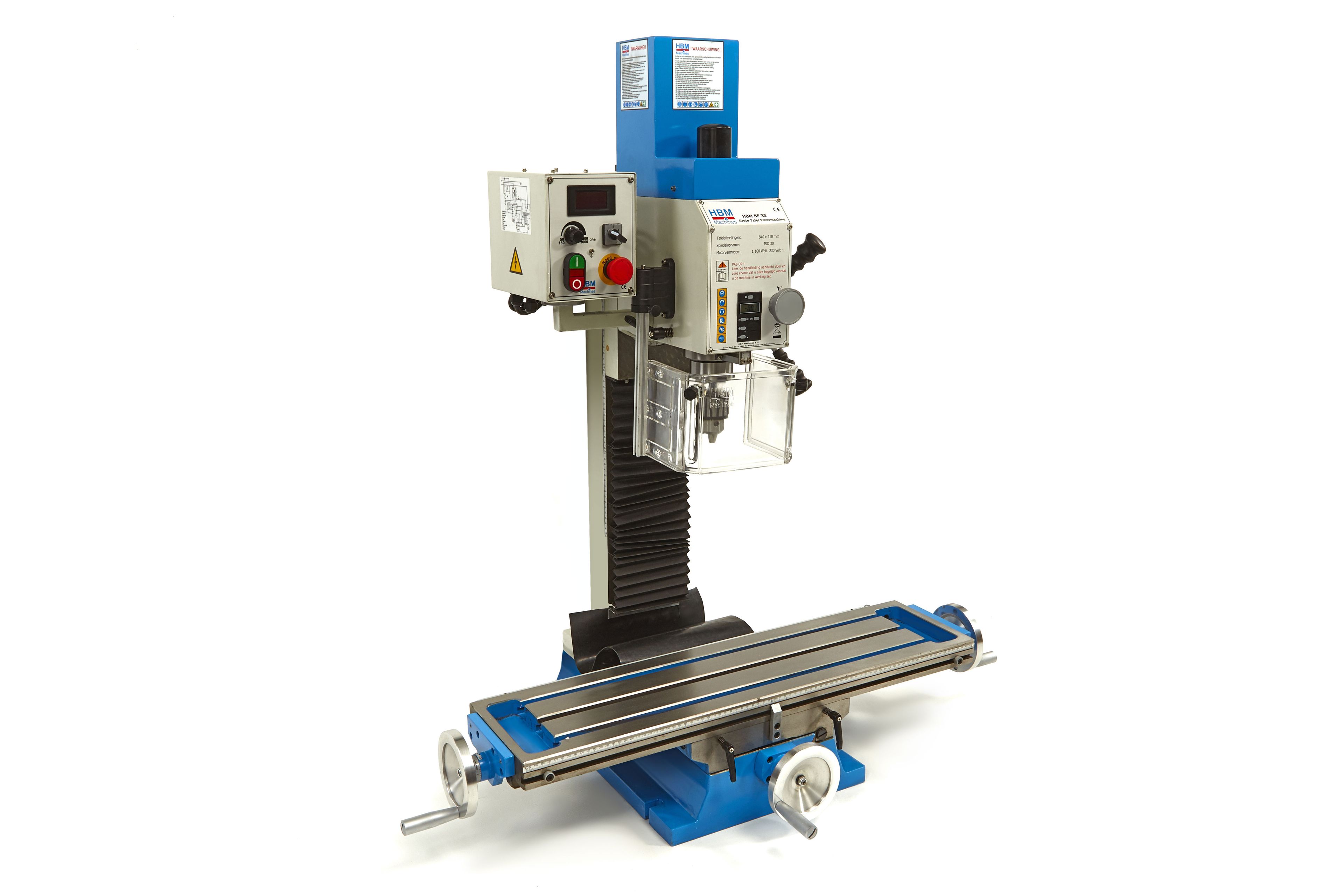 HBM fresadora BF 30 mesa grande Image 3