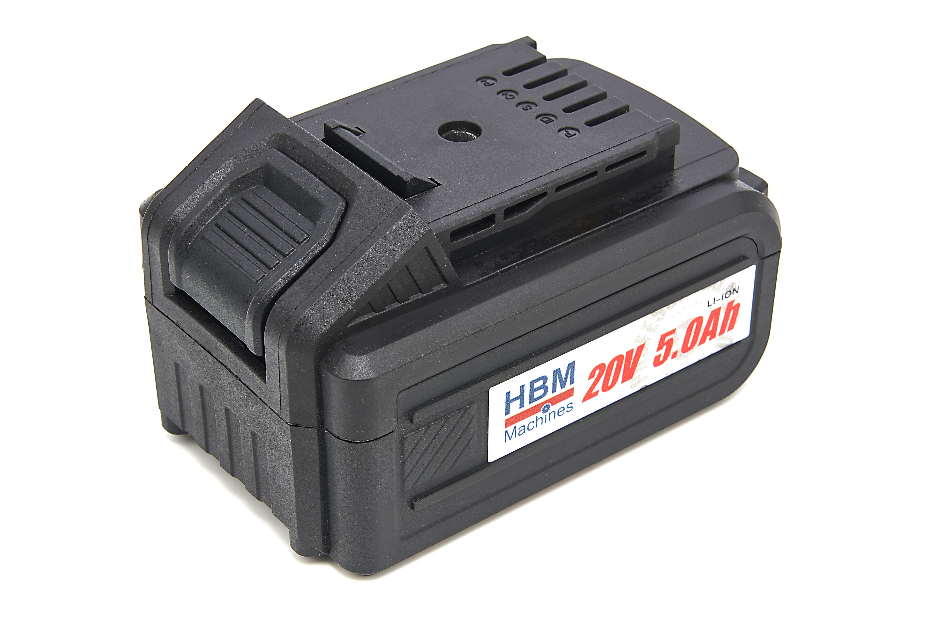 Fresatrice Professionale HBM da 20 Volt 5,0 AH Li-ion e 2 Batterie Li-ion Image 15