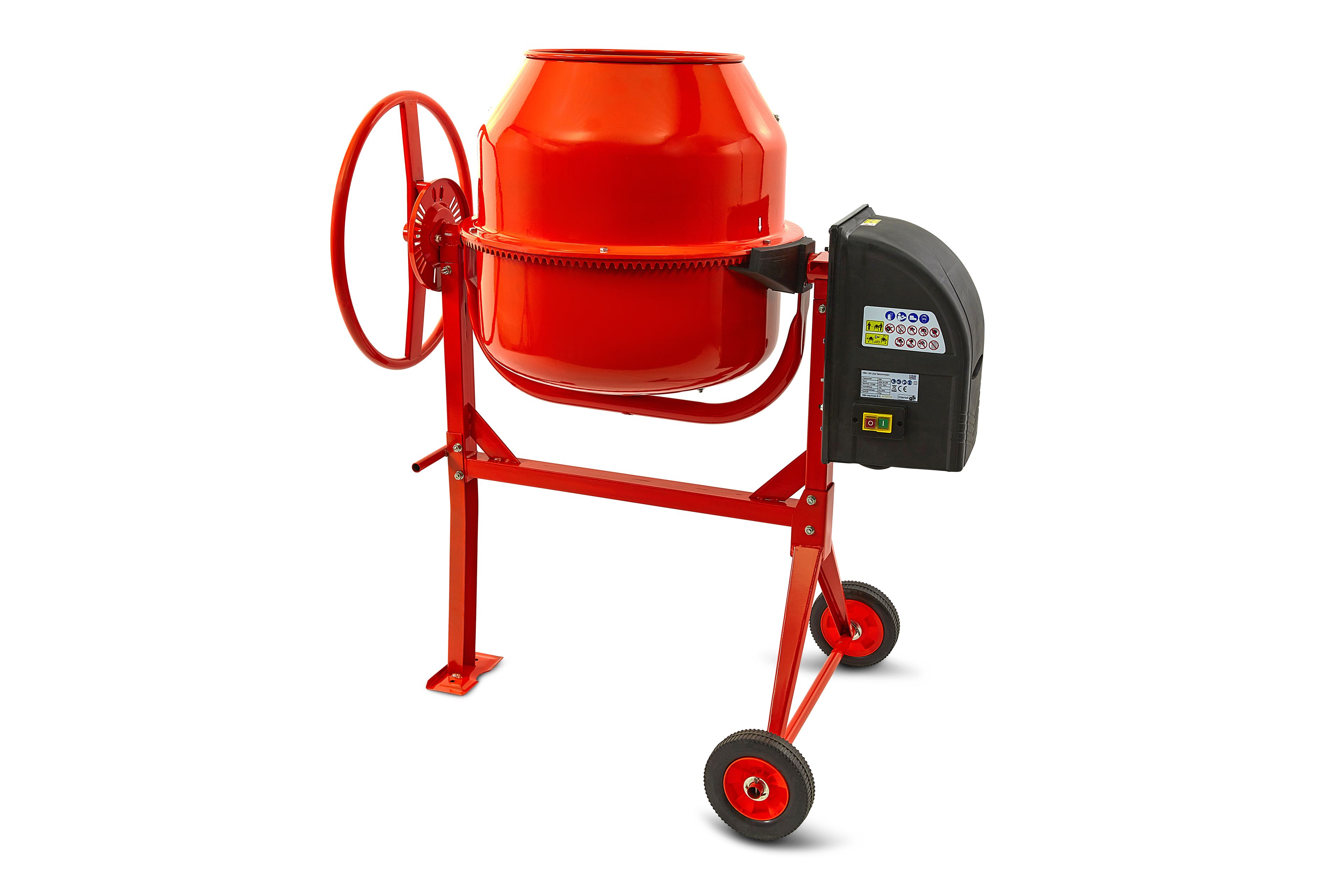 Bétonnière HBM 140 litres, mélangeur de béton Image 2