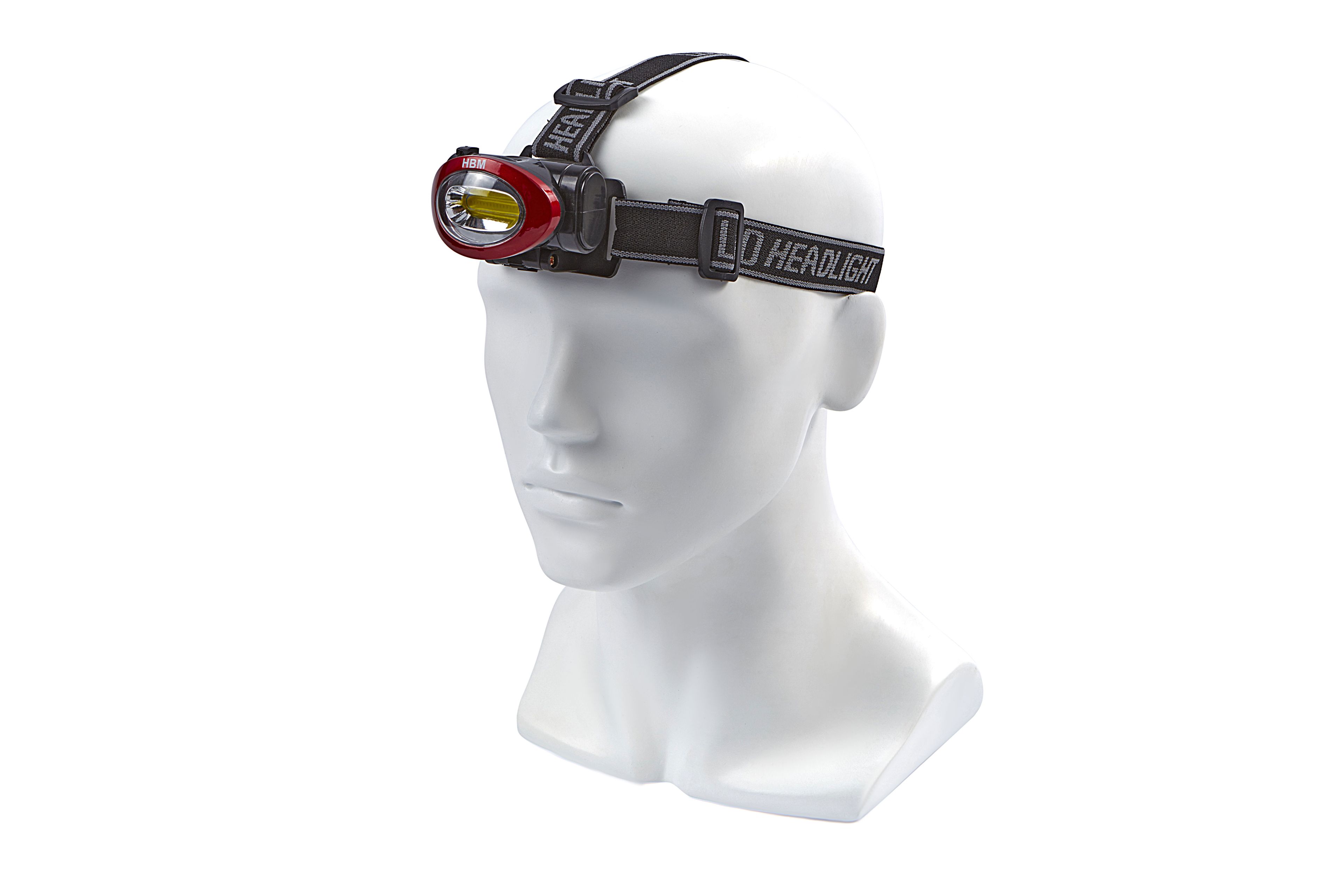 HBM lampe frontale LED haute puissance réglable 3 Watt, 120 lumens Image 3