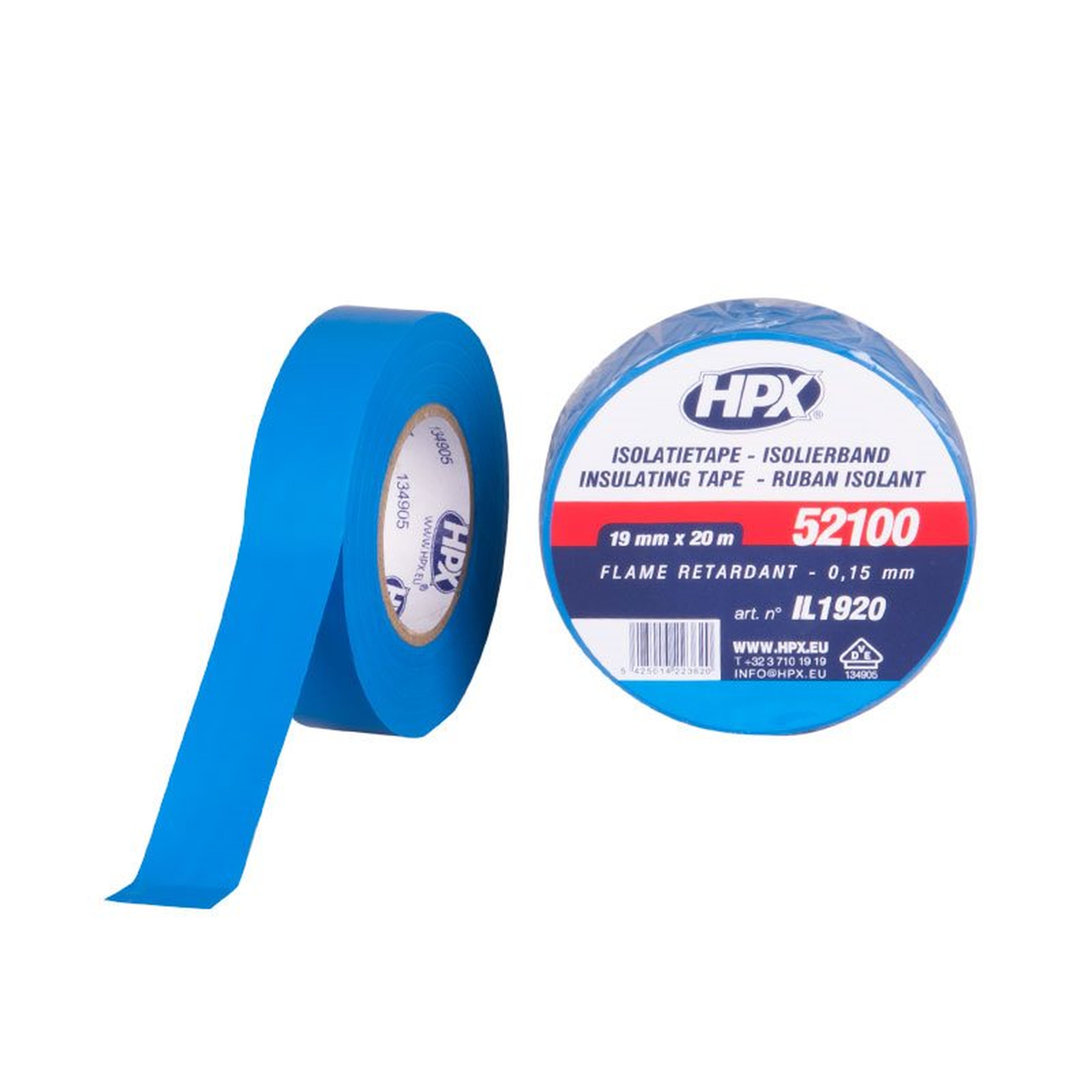 HPX PVC isolatietapes