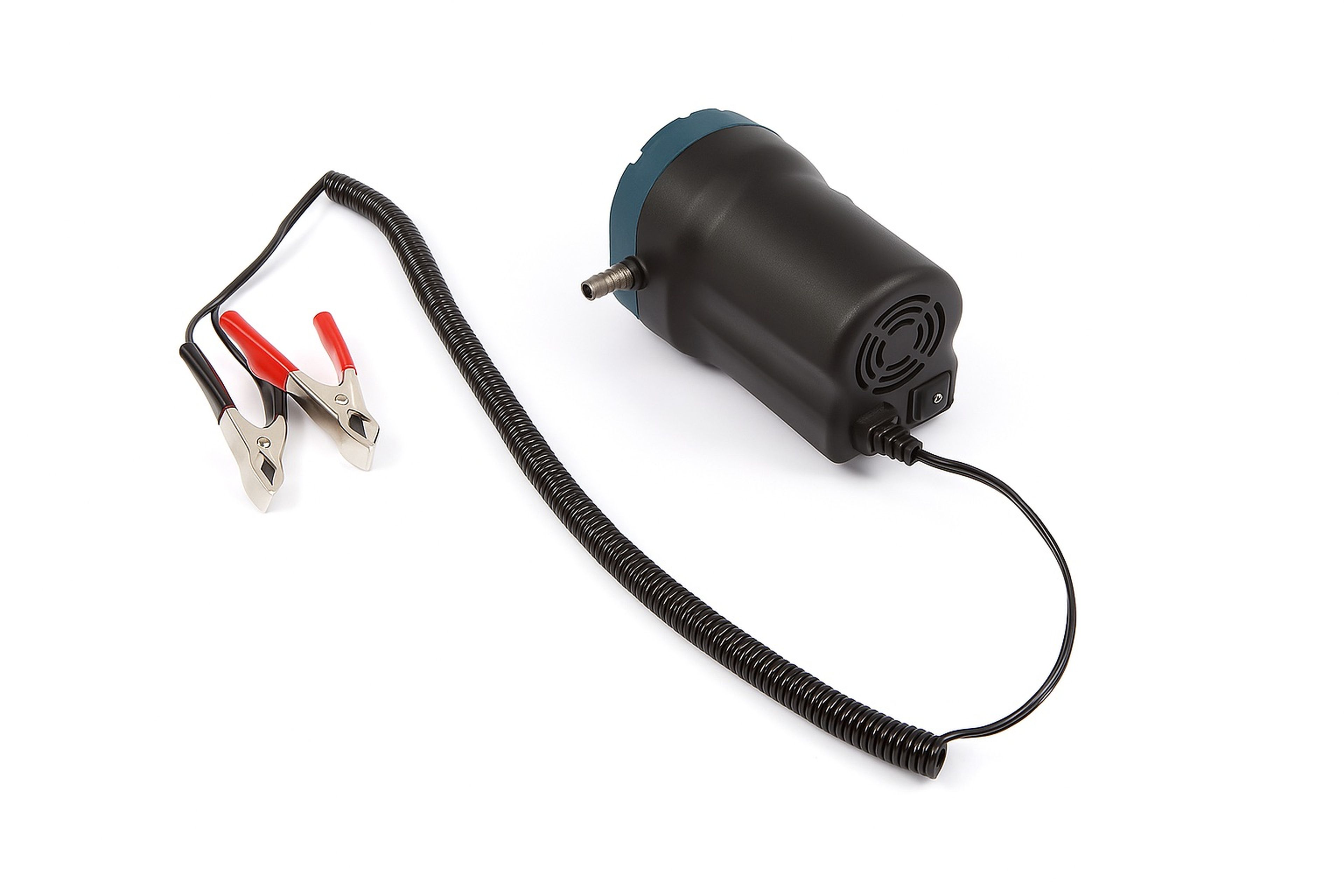 HBM Pompe à huile électrique 12 volts, pompe de carter, tuyaux inclus. Image 3