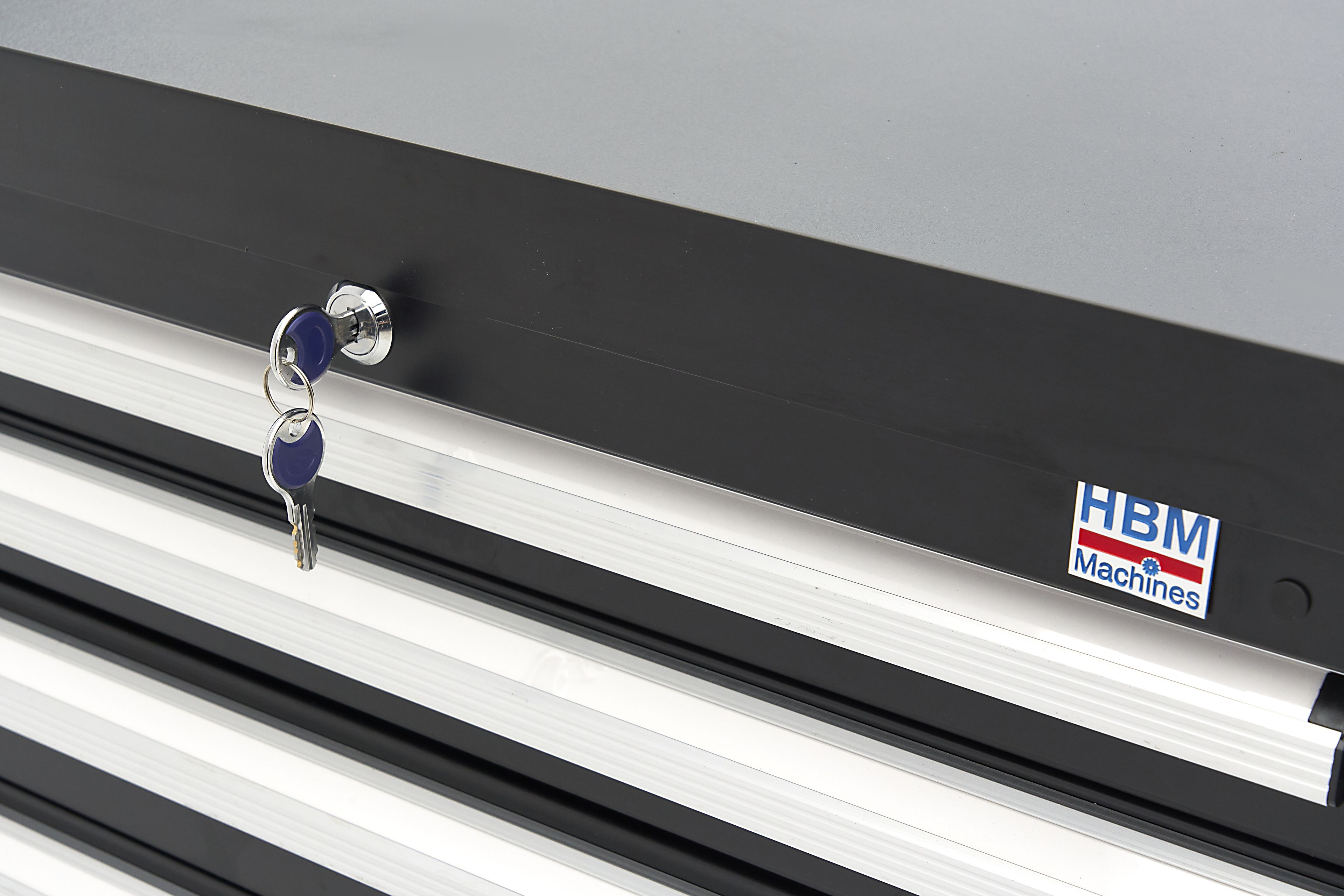 HBM Armoire à outils à 8 tiroirs 72 x 58 x 100 cm noire Image 22