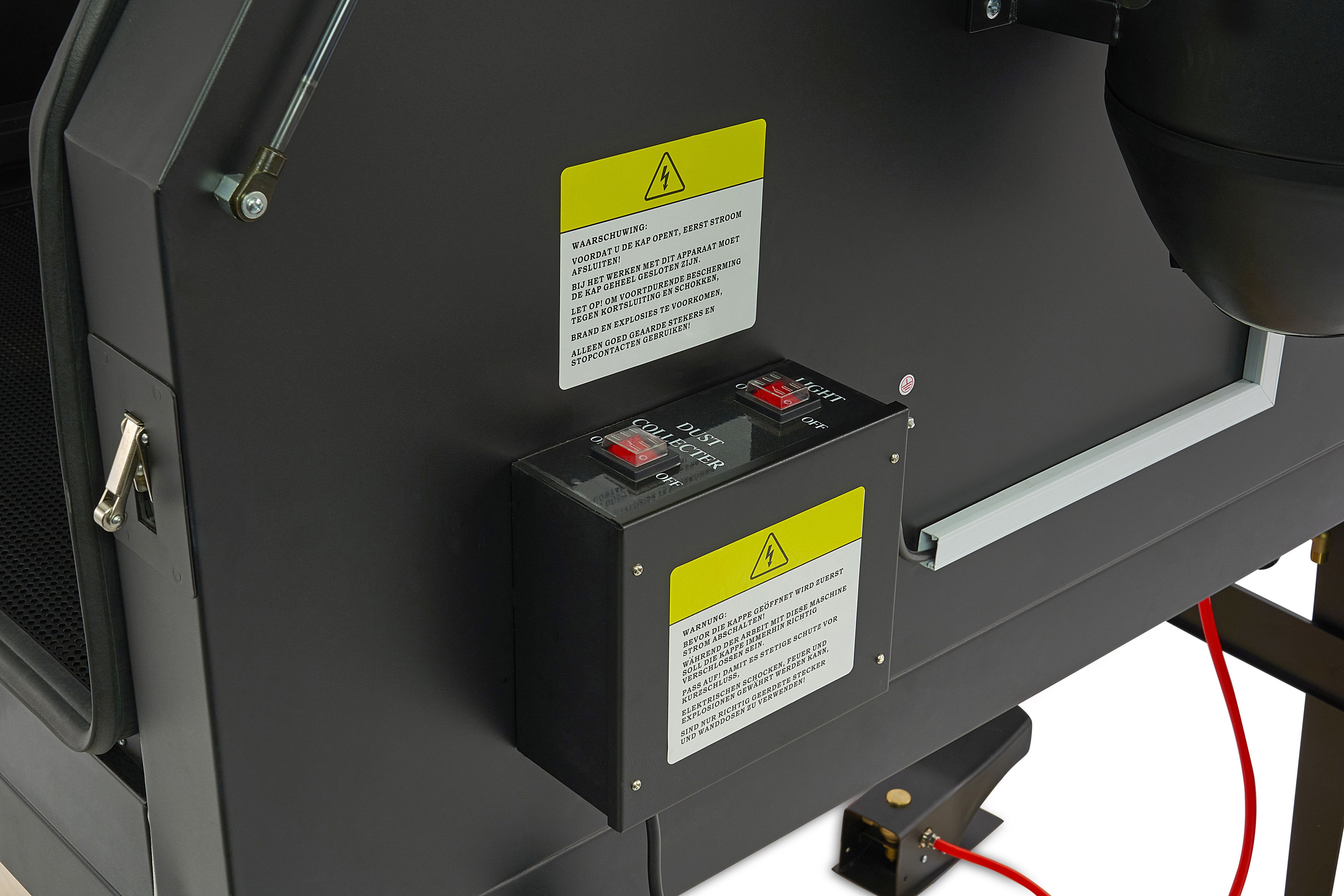 Cabine anti-explosion noire HBM SBC 1200 avec extraction Image 5