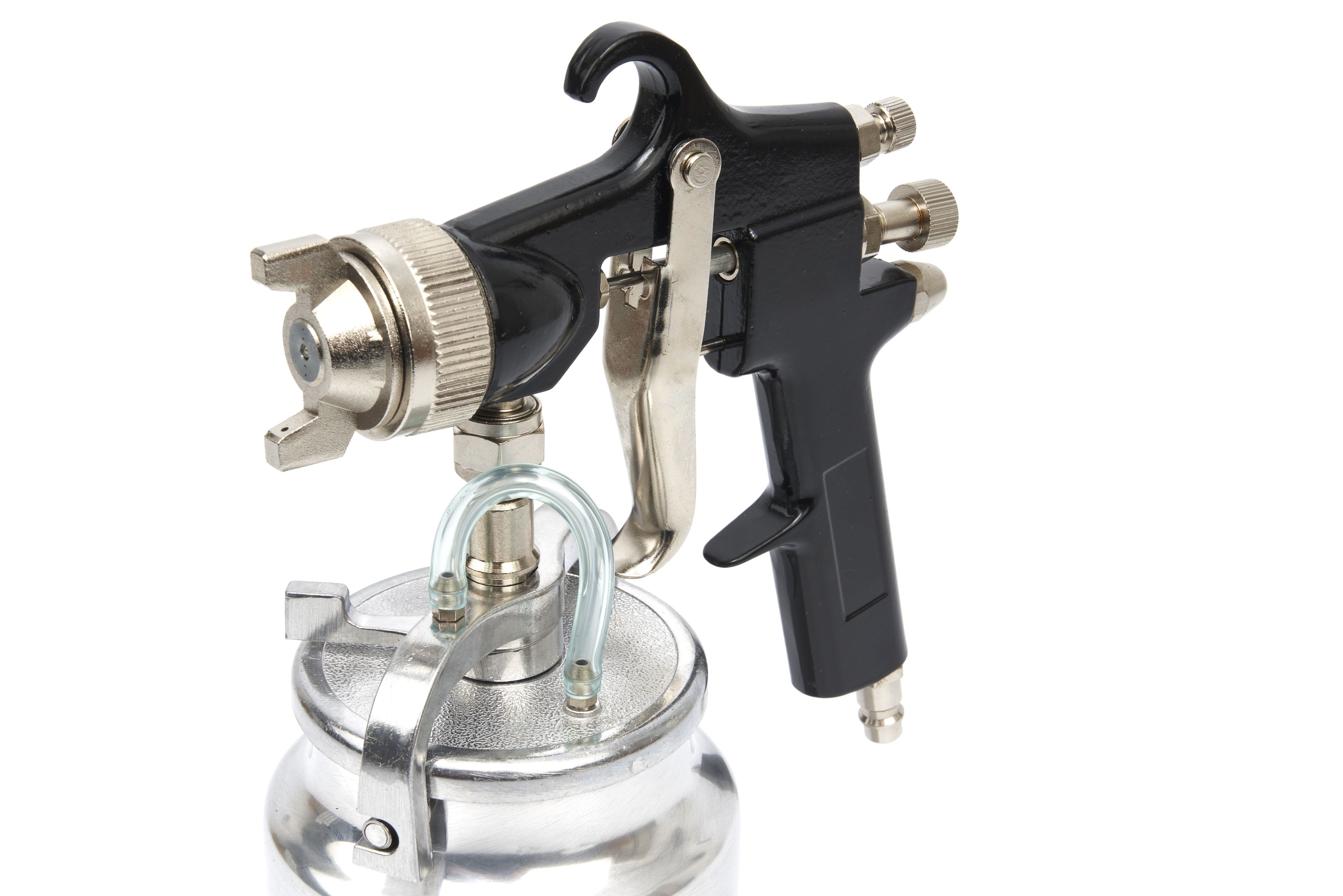 HBM hogedruk verfspuit met zuigkracht 1000 ml Image 2