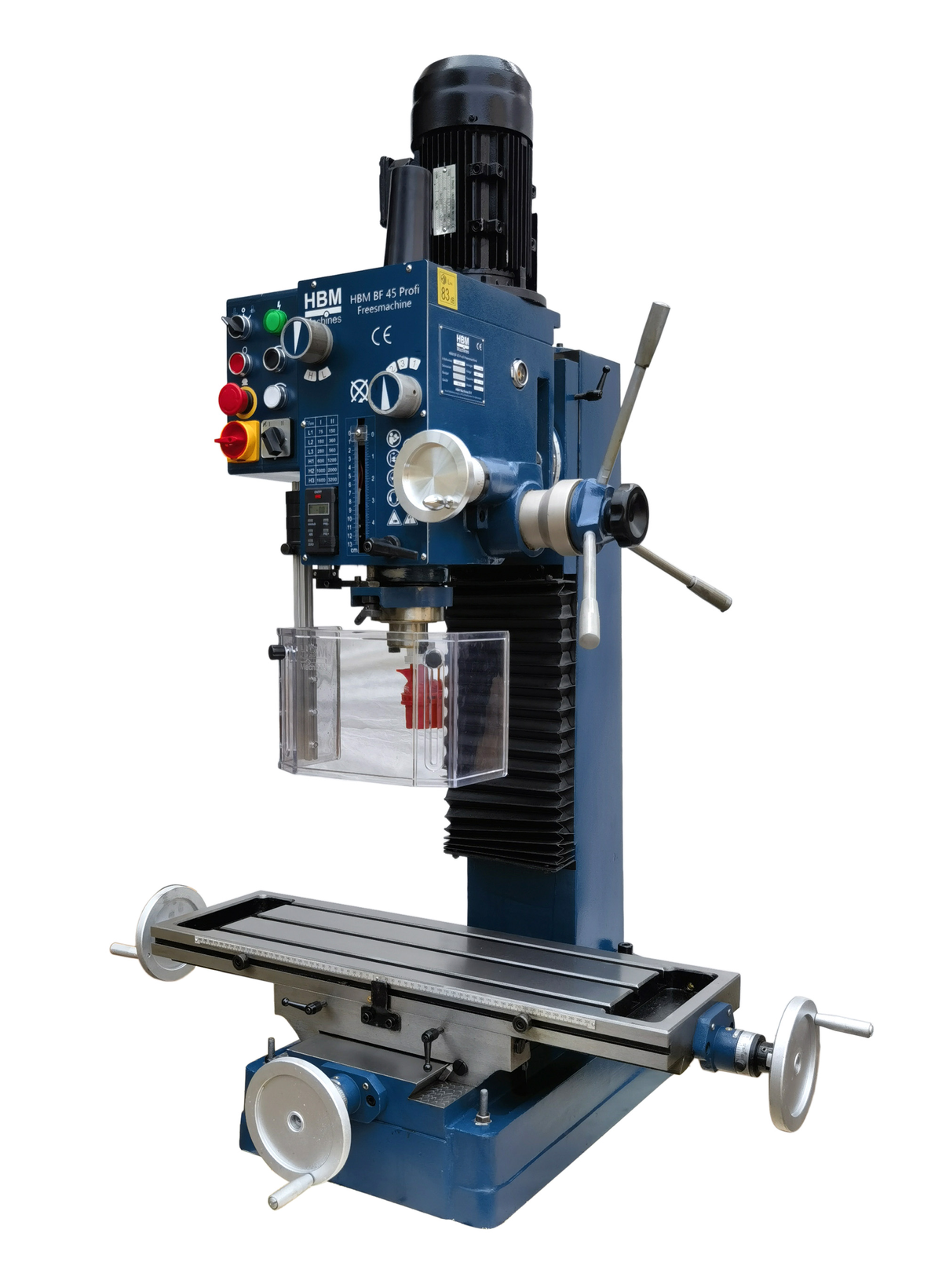 HBM fresadora BF 45 de HBM 400 voltios
