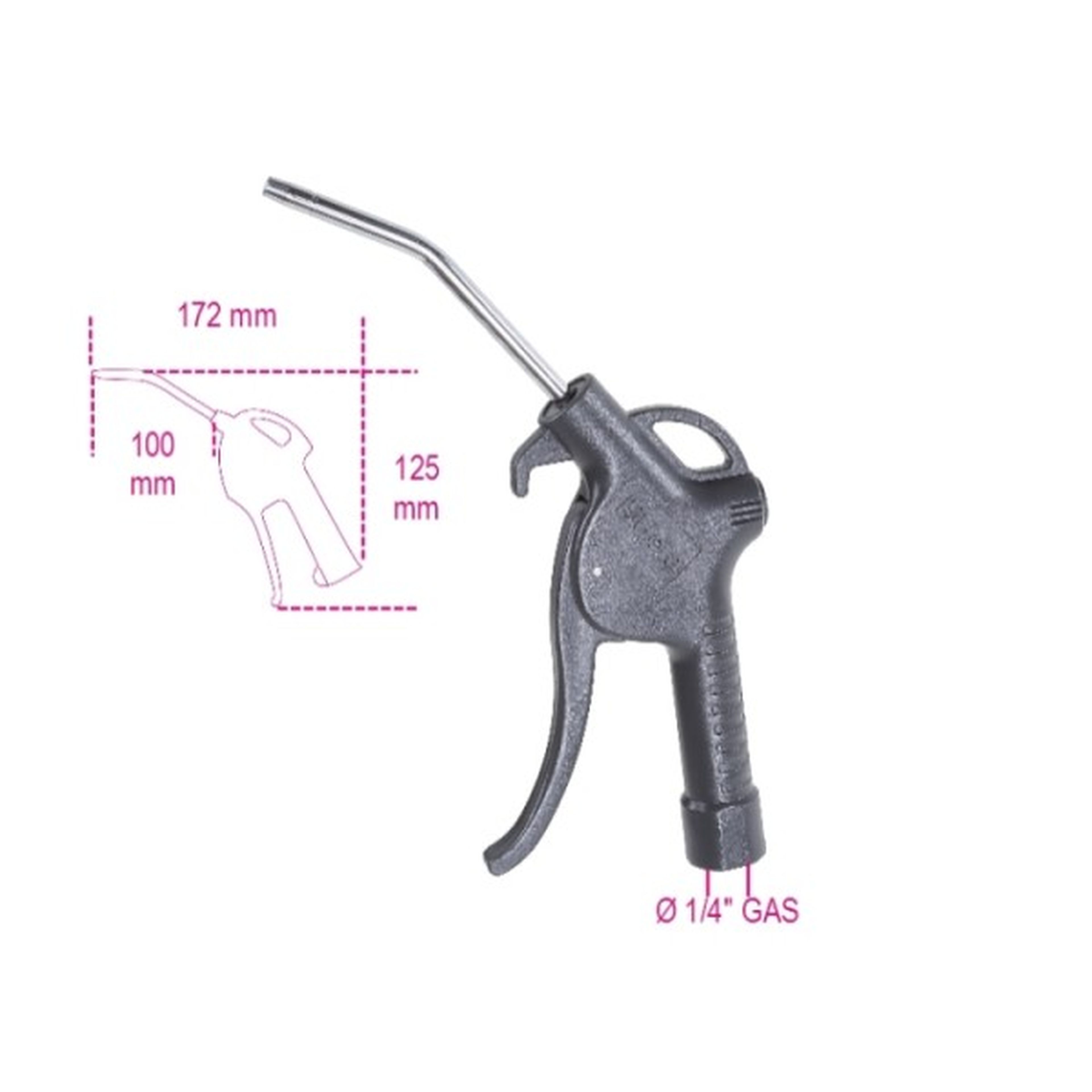 HBM Beta pistolet à air comprimé progressif 1949F2 Image 2