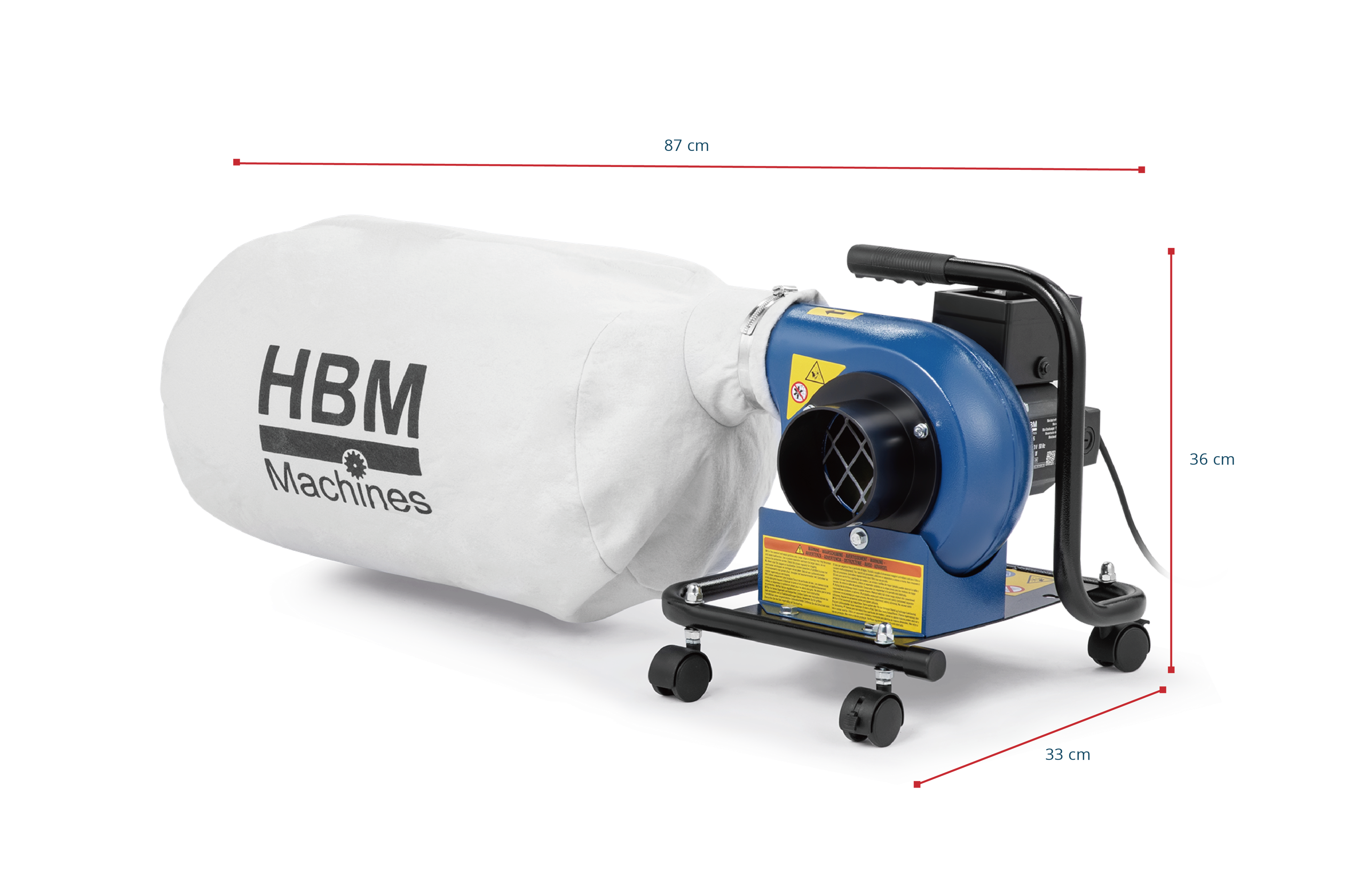 HBM mini stofafzuiger 750 W Image 5