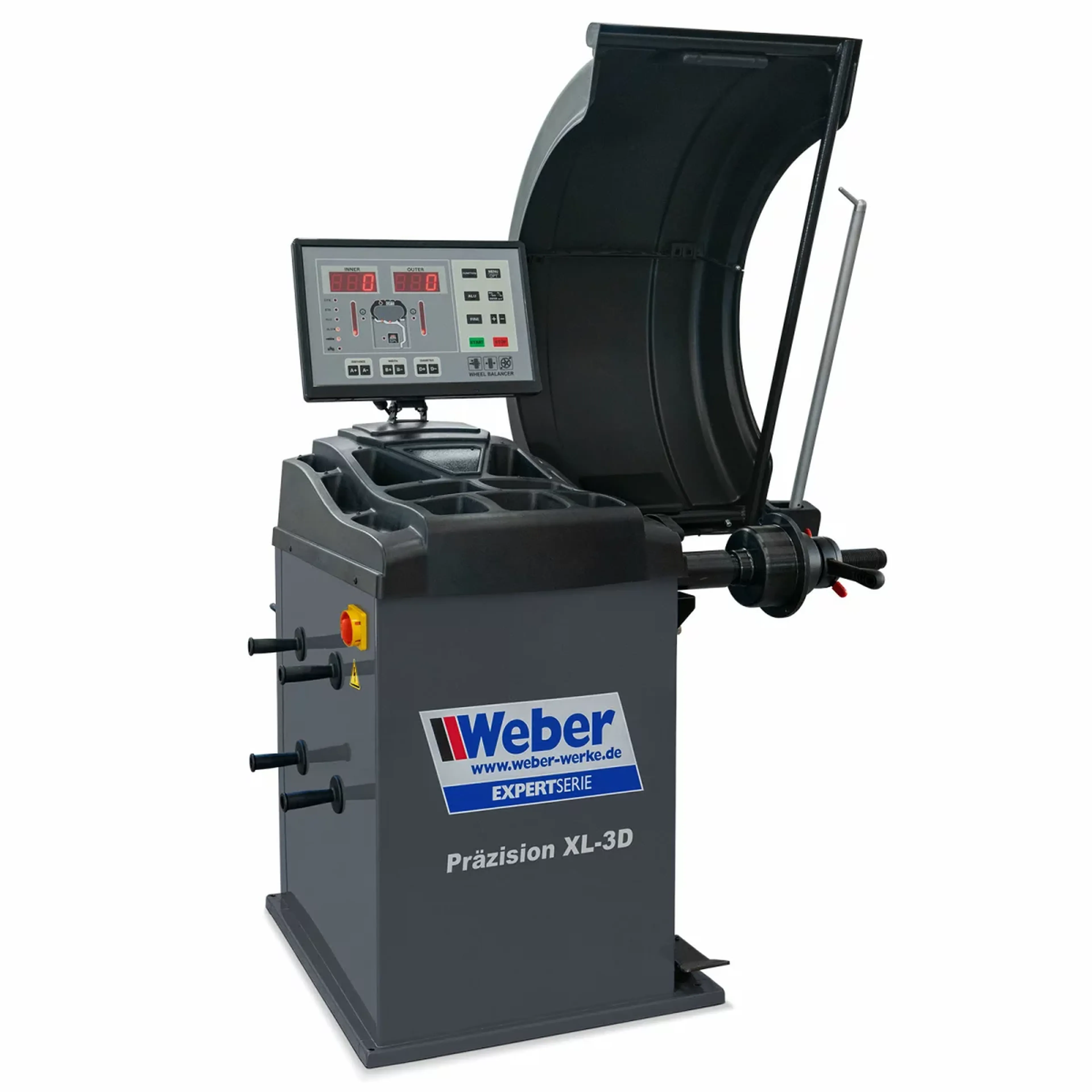 Weber Expert Series Professionele Banden Balanceermachine XL 3D Voor Auto's en Bestelwagens