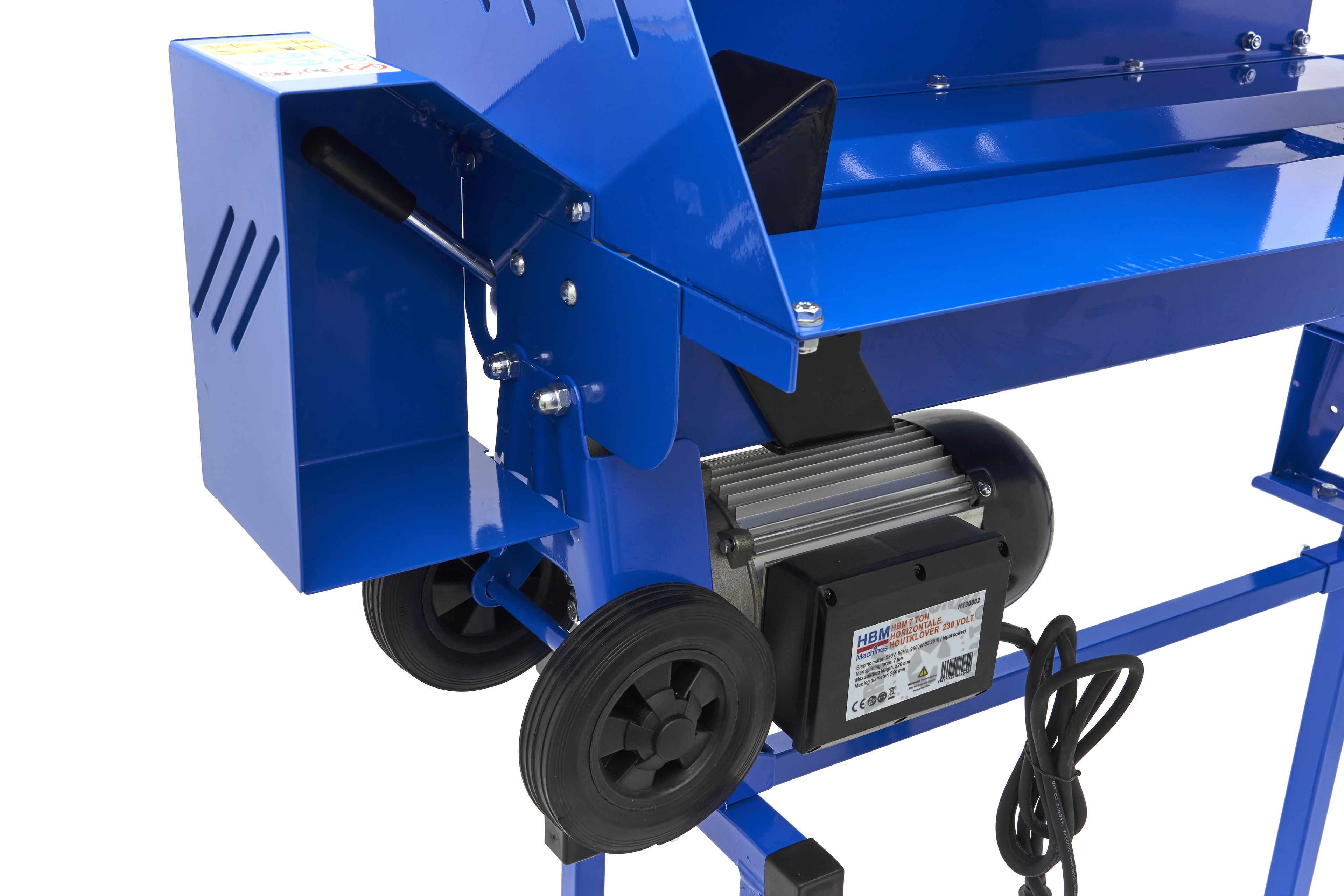 HBM 7 Ton Horizontale Houtklover 230 Volt Image 6