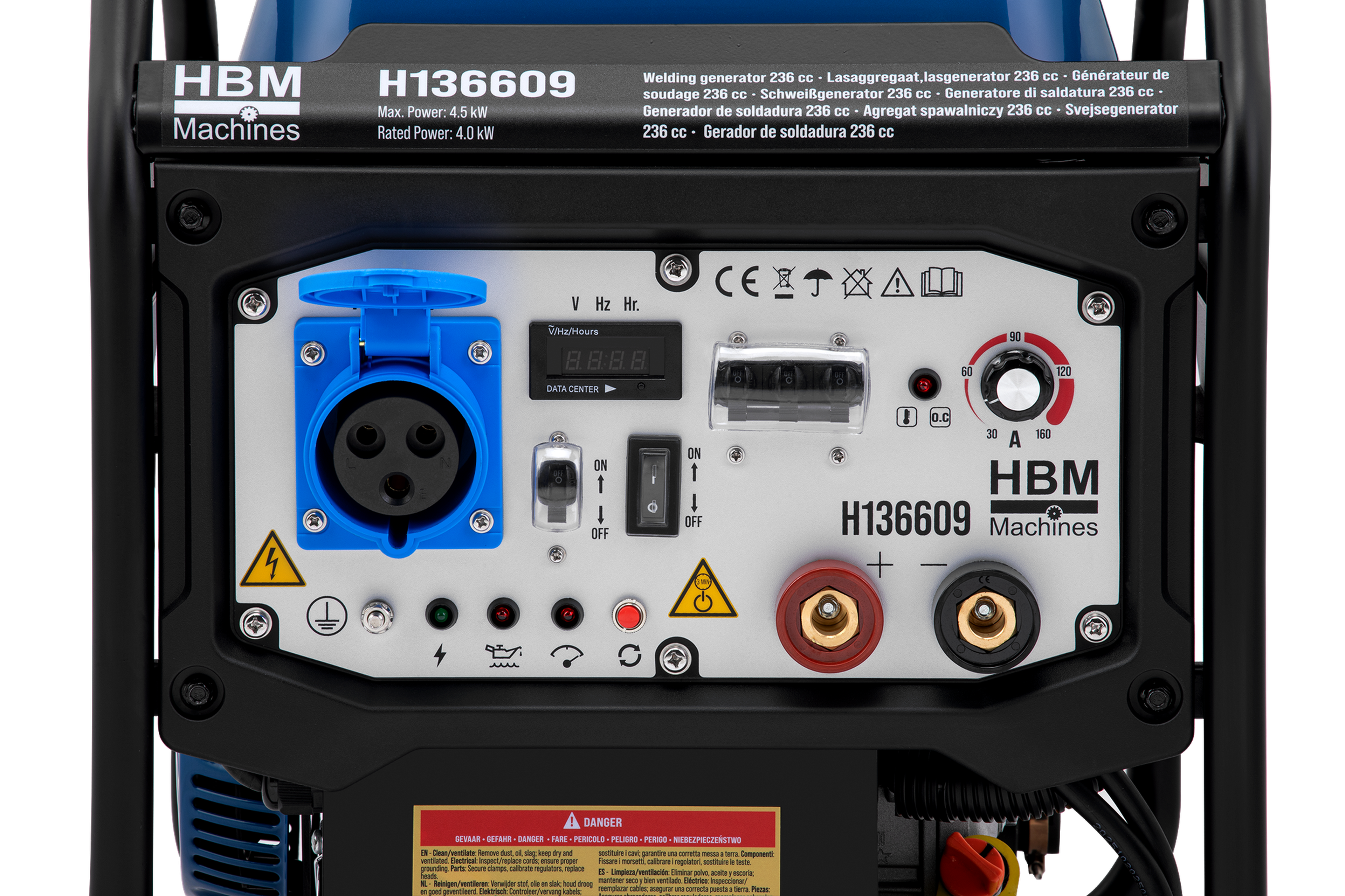 HBM lasaggregaat 4000 W, 230 V, benzine Image 8