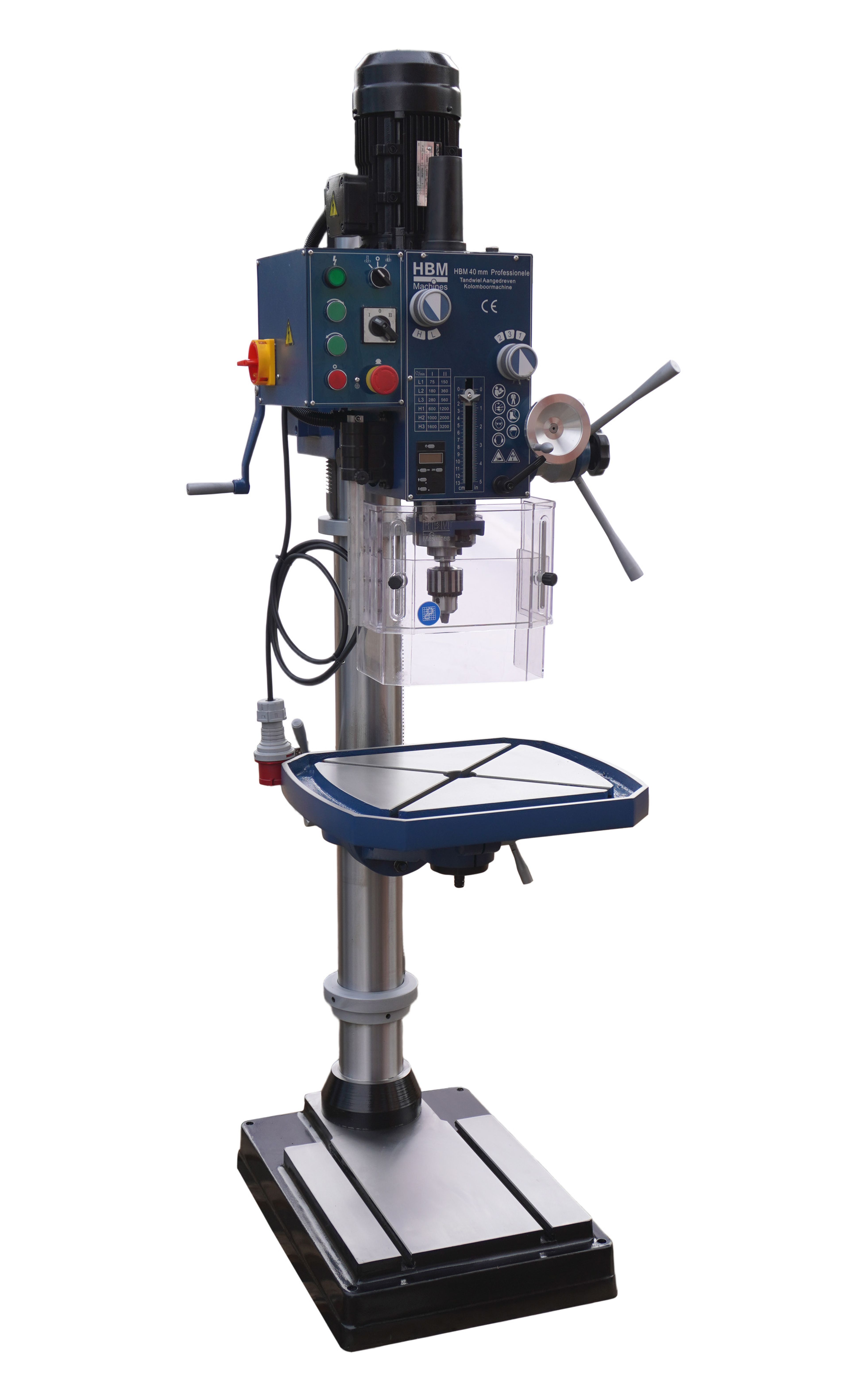 HBM 40 mm Tandwiel Aangedreven Kolomboormachine Image 4